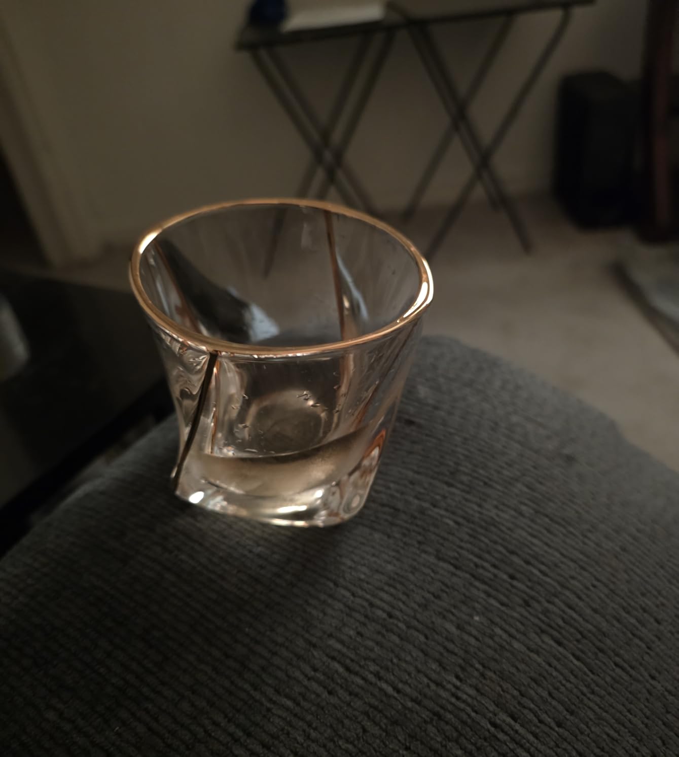 GLASKEY Whiskey Glasses Set of 4, Rock Glasses, 11 oz Lead-Free Crystal Bourbon Glass, Old Fashioned Glass for Bourbon, Cognac, Irish Whisky customer photo 2