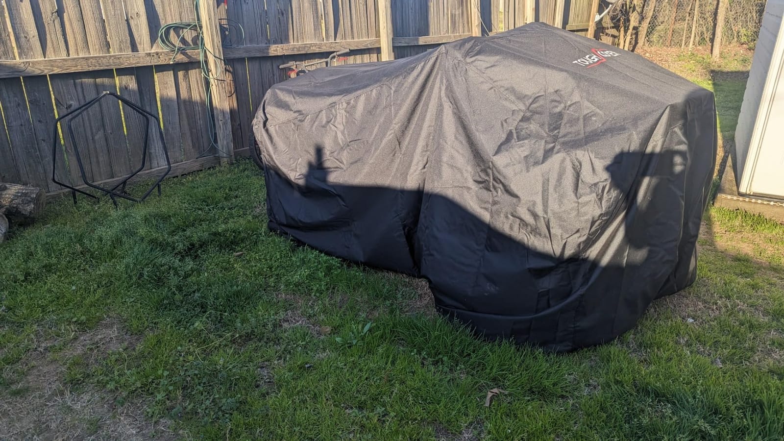 Tough Cover ATV Cover, Premium 600D, Standard Fit, Black | Heavy-Duty Waterproof 600D Fabric With UV Protection, Includes Storage Bag For Easy ATV Cover Organization And Travel customer photo 2
