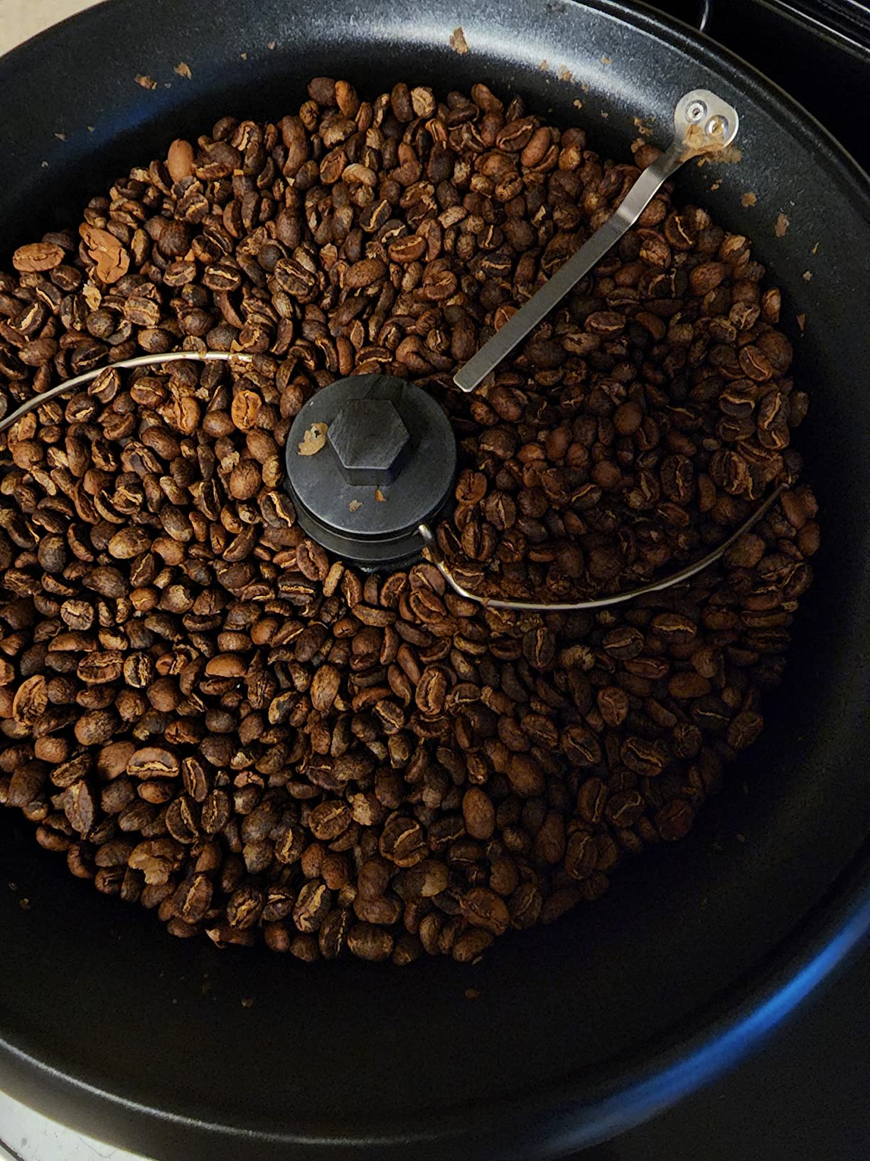 ANGELLOONG Coffee Roaster Machine, 110V 1200W Coffee Bean Roaster, 750g Home Roasting, 212-464 F Temp Control, 0-60 Min Timer, Stirring, Glass Lid customer photo 2