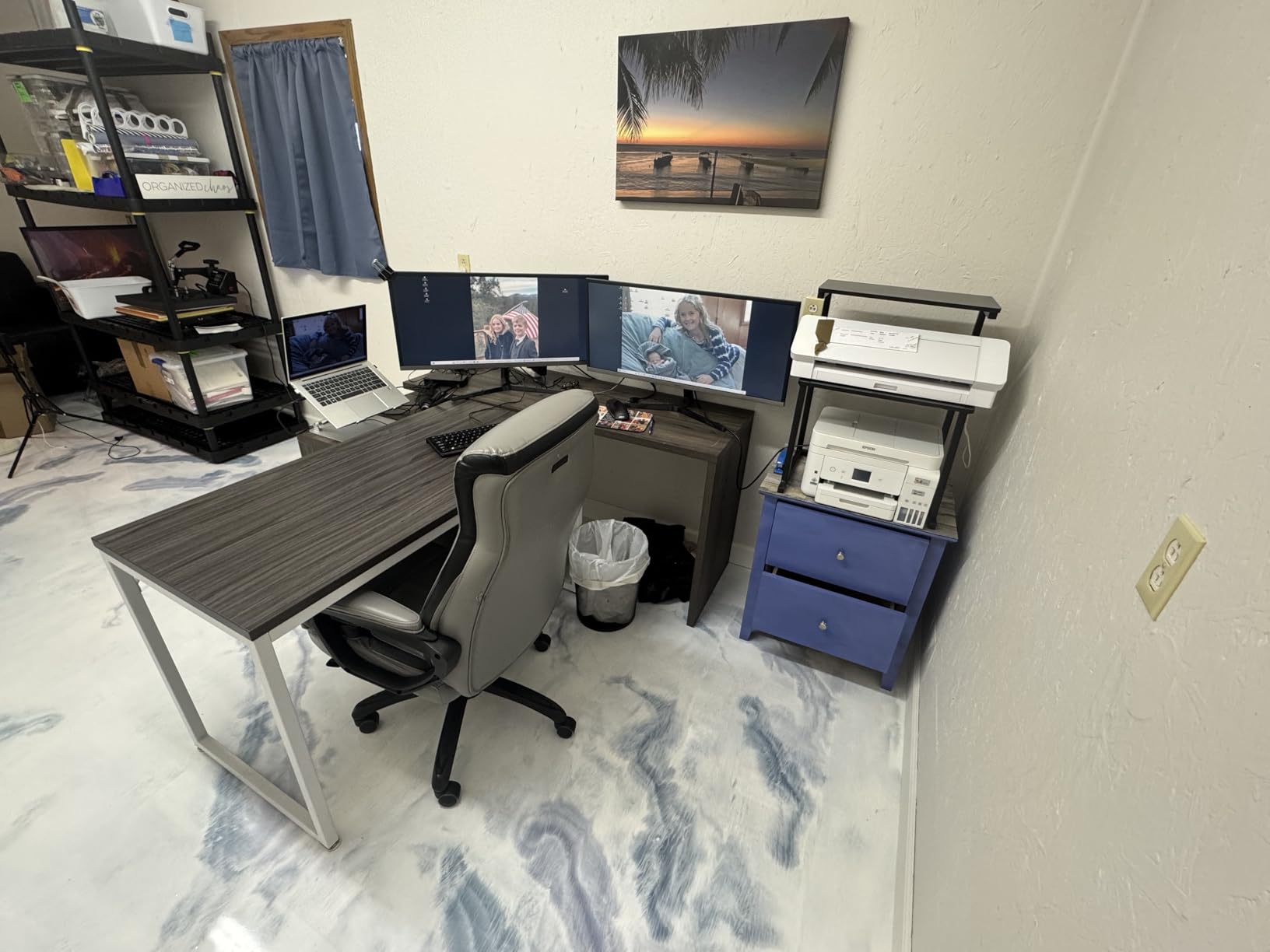 Everflow MPC Clear Epoxy Resin Floor Coating Kit, 3 Gallon, 100% Solids Self-Leveling customer photo 2