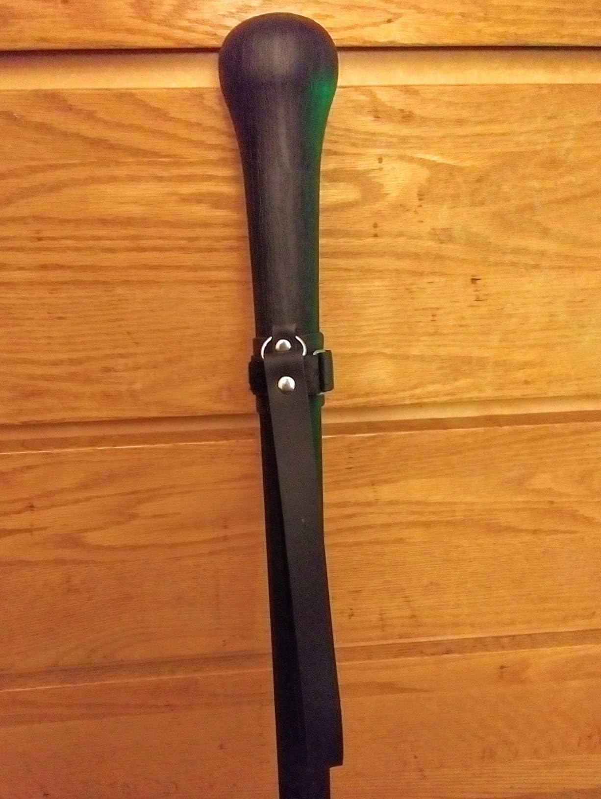 Asterom Handmade Leather Cane Strap - Stylish Wrist Strap for Canes and Walking Sticks customer photo 1