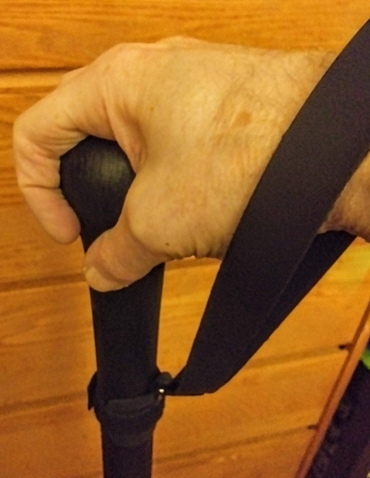 Asterom Handmade Leather Cane Strap - Stylish Wrist Strap for Canes and Walking Sticks customer photo 2