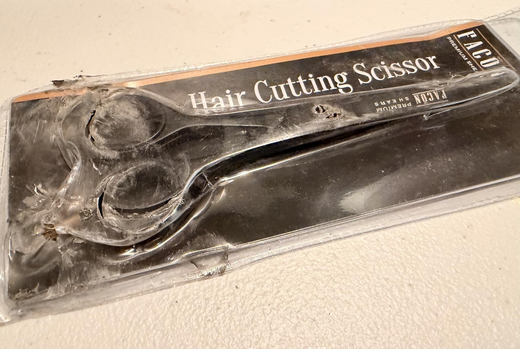Facón Hair Cutting Scissors - Professional Hair Scissors 6.5 Inch Razor Edge Barber Shears Salon Hair Cutting Shears - Japanese Stainless Steel - Precision Cutting Premium Shears for Men, Women & Kids customer photo 1