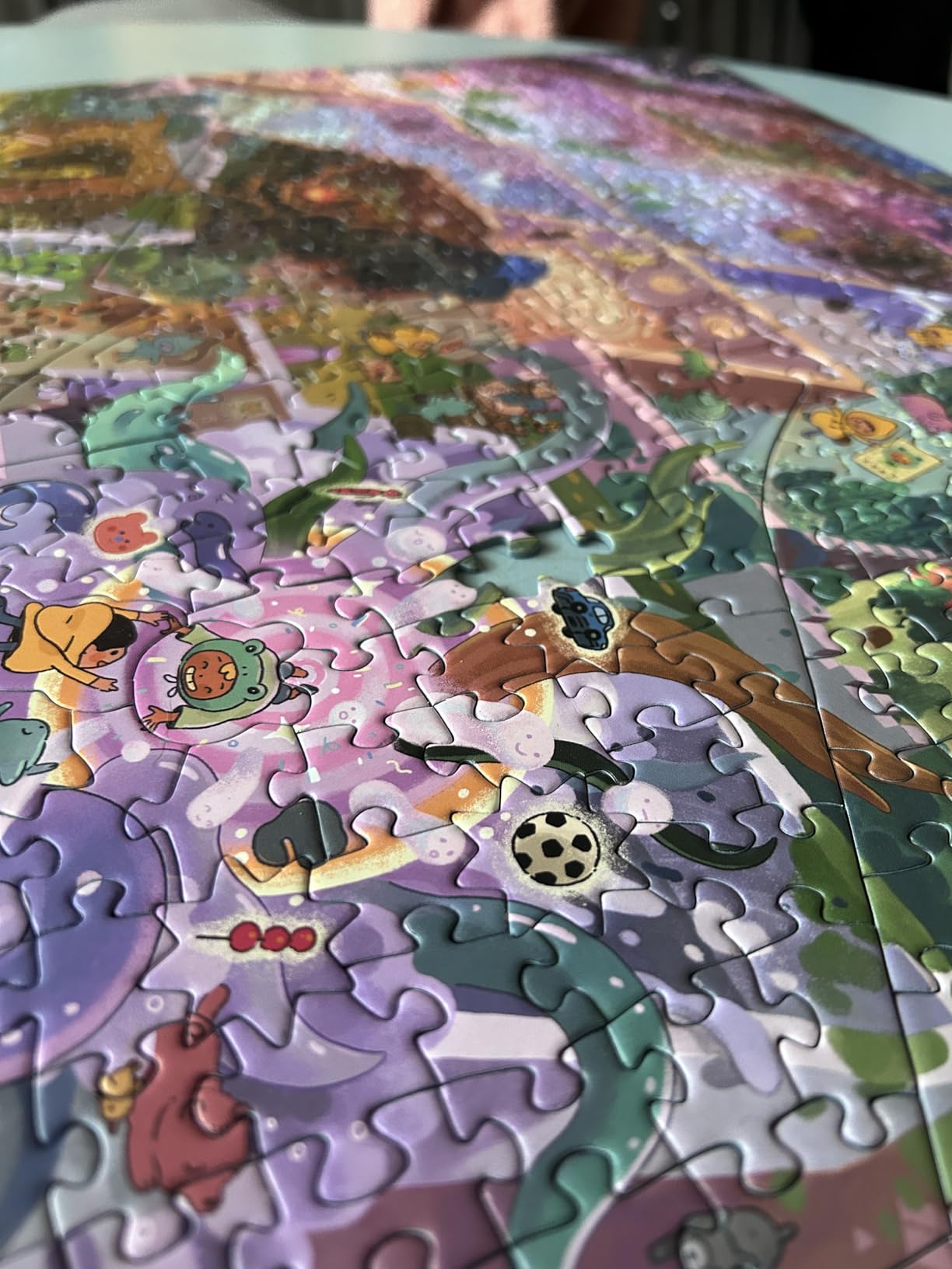 The Mystic Maze 1000-Piece Puzzle by The Magic Puzzle Company Series 1 - Original Handmade Art Full of Tiny Details, Mind-Blowing Magical Ending, Dozens of Hidden Secrets customer photo 1