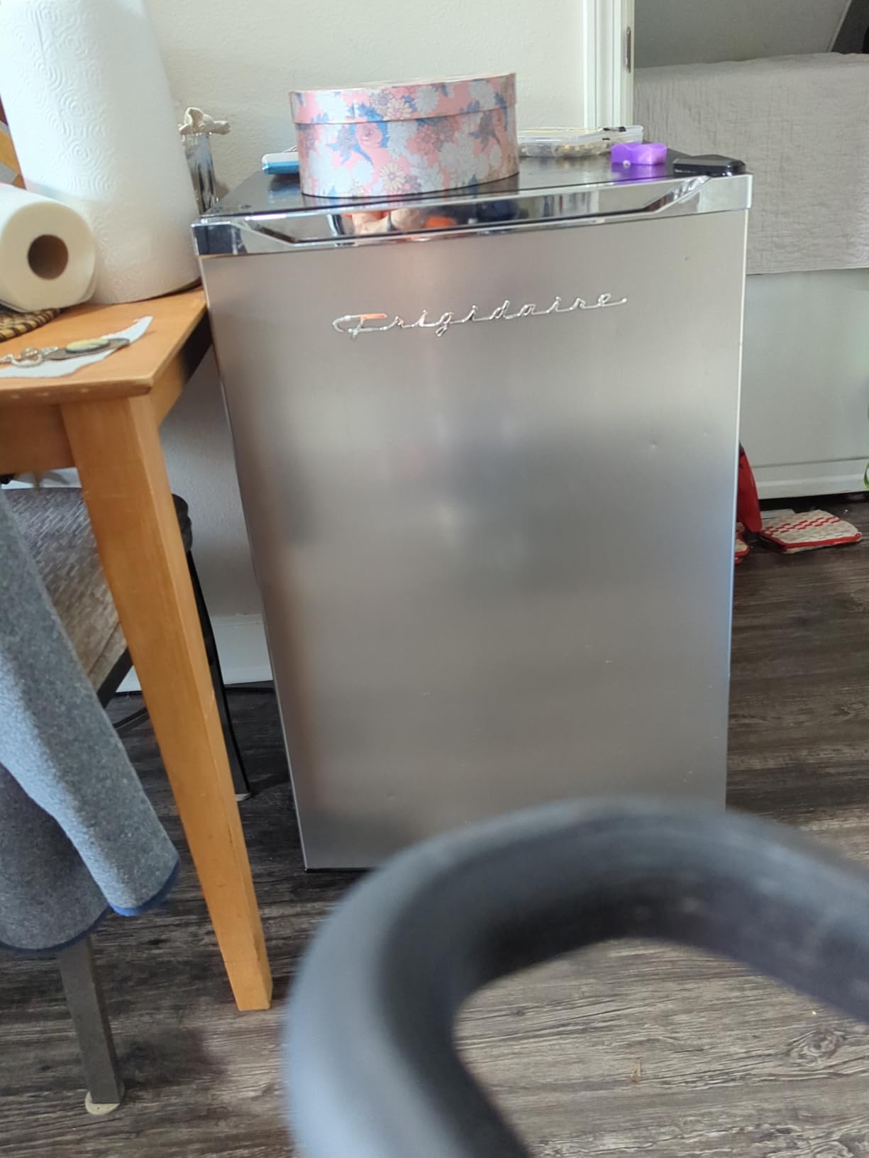 Frigidaire EFRF314-AMZ Upright Freezer 3 cu ft Stainless Platinum Design Series customer photo 1
