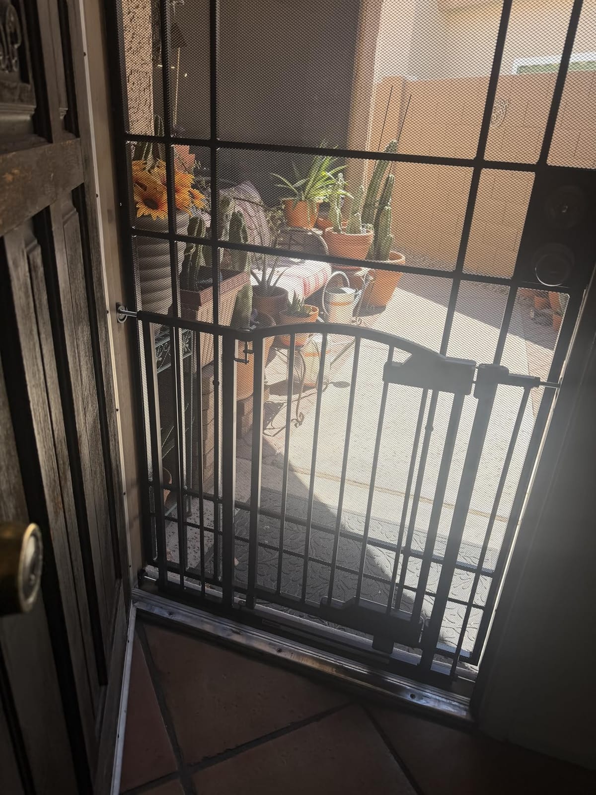 Ingenuity Multi-Use Decorative Extra Tall Walk-Thru Baby Gate, Fits 28.5-48 Inch, 36