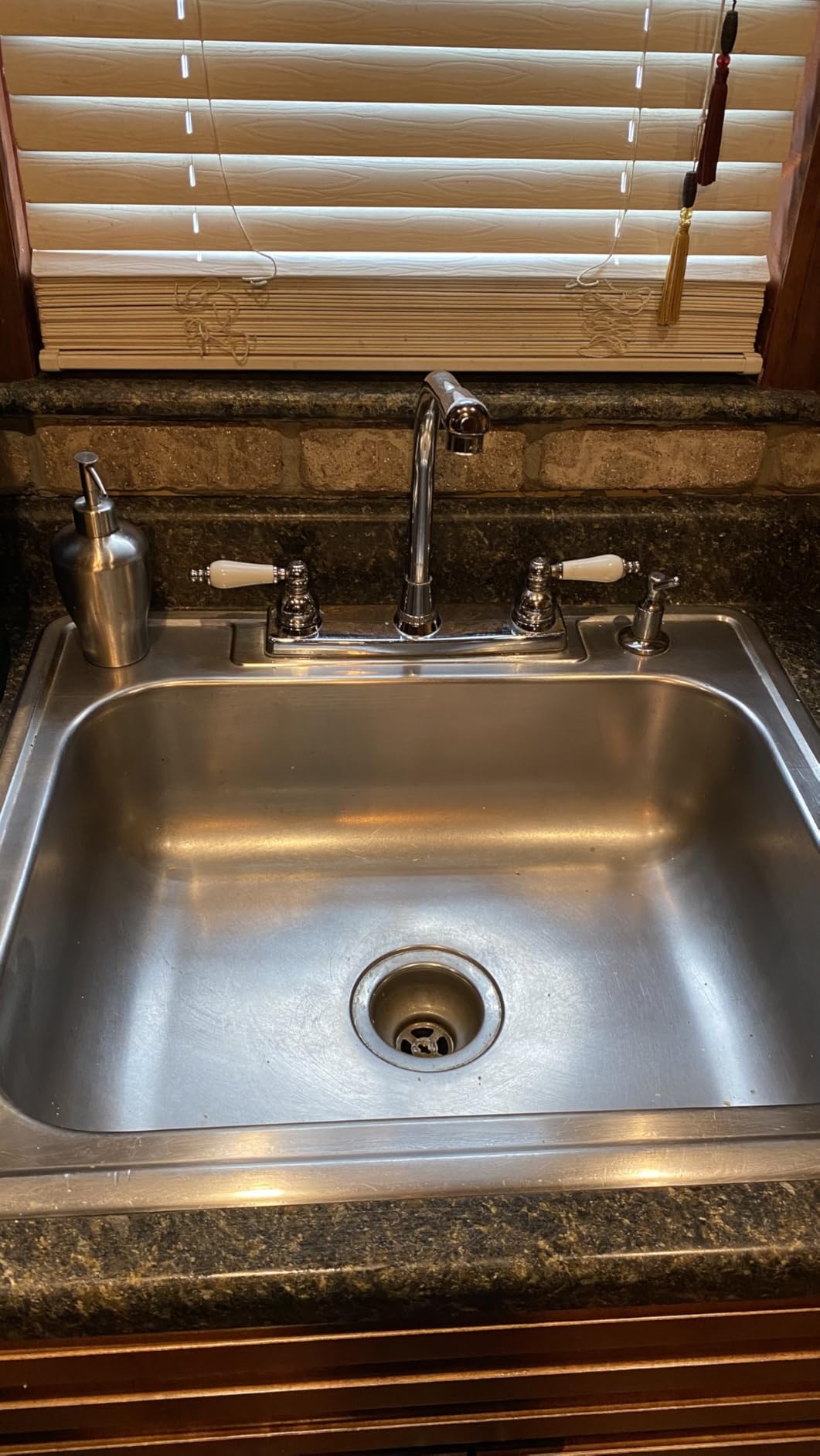 Bar Sink, 15 x 15 Inch Bar Sink Drop In, Stainless Steel Square Topmount Workstation Small Kitchen Sink customer photo 1
