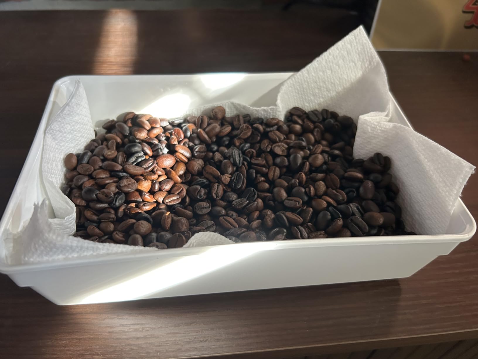 500g Coffee Bean Roaster Machine with Timer, 110V | Electric, 0-240℃, Non-Stick, Household, For Cafe Shop Home Use customer photo 1