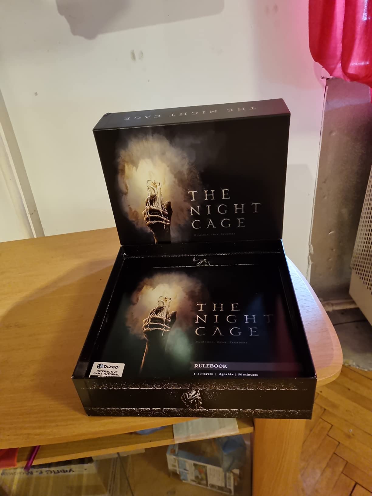 Smirk and Dagger The Night Cage | Cooperative Candlelit Horror Strategy Game customer photo 1