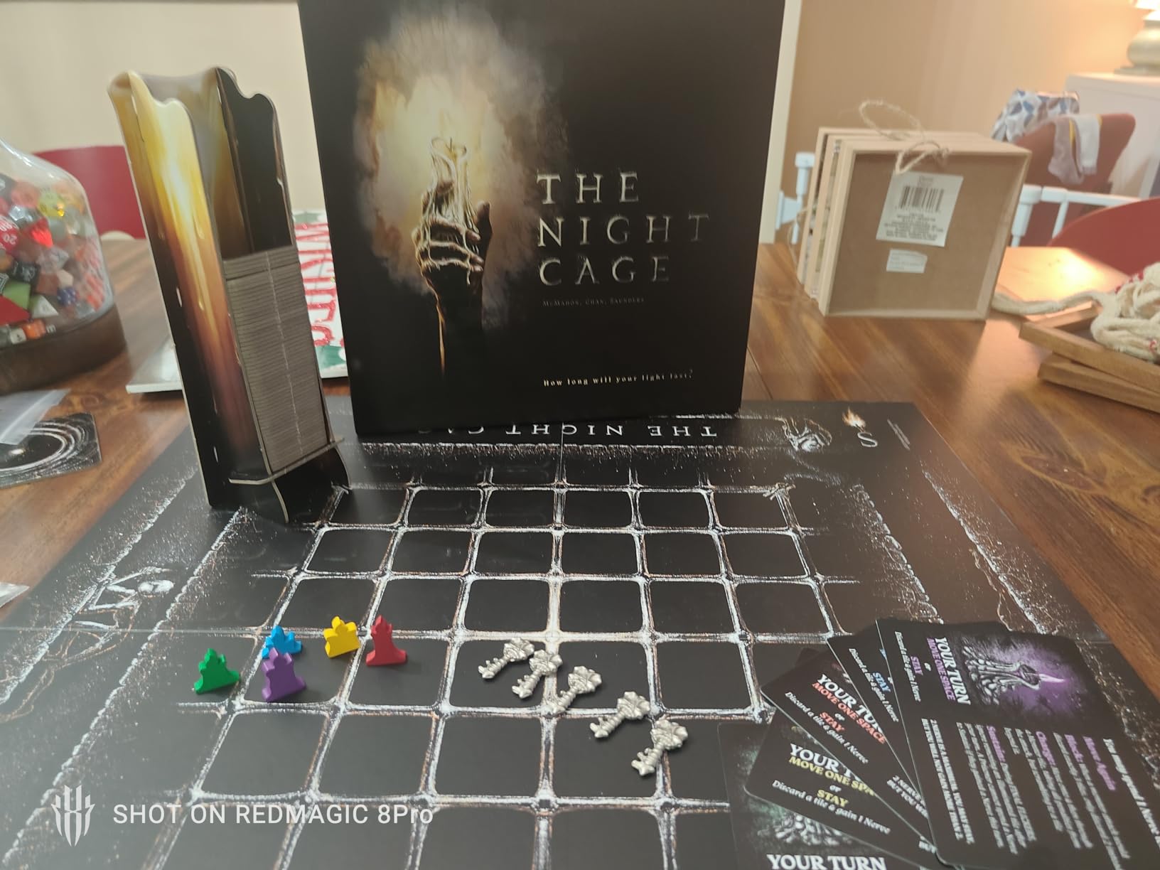 Smirk and Dagger The Night Cage | Cooperative Candlelit Horror Strategy Game customer photo 2