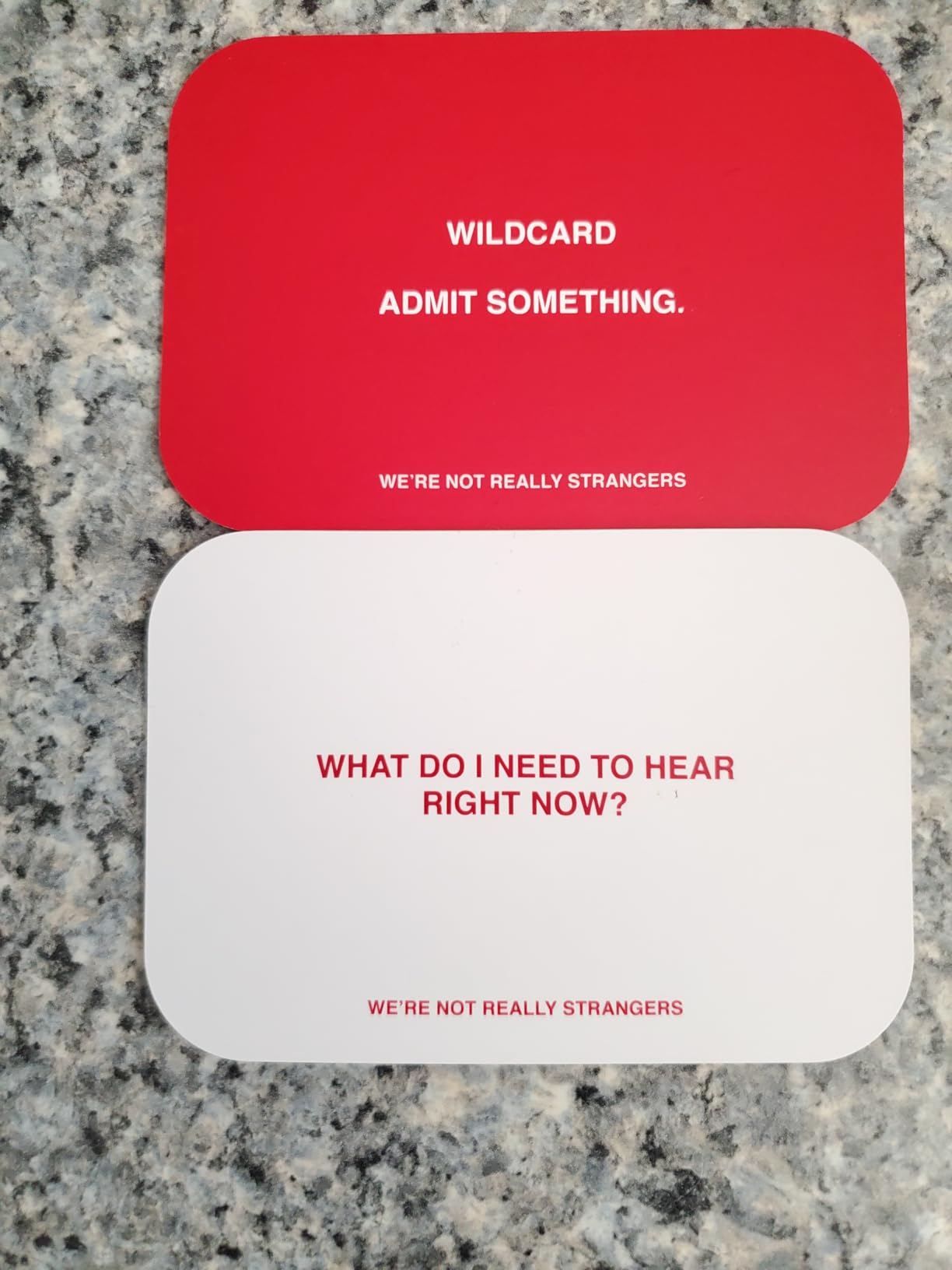 WE'RE NOT REALLY STRANGERS Card Game, Conversation Card Game for Adults | 150 Cards for Adults, Teens, Couples, & Strangers - Icebreaker Questions for Game Night or Date Night, Ages 15+, 2-6 Players customer photo 2