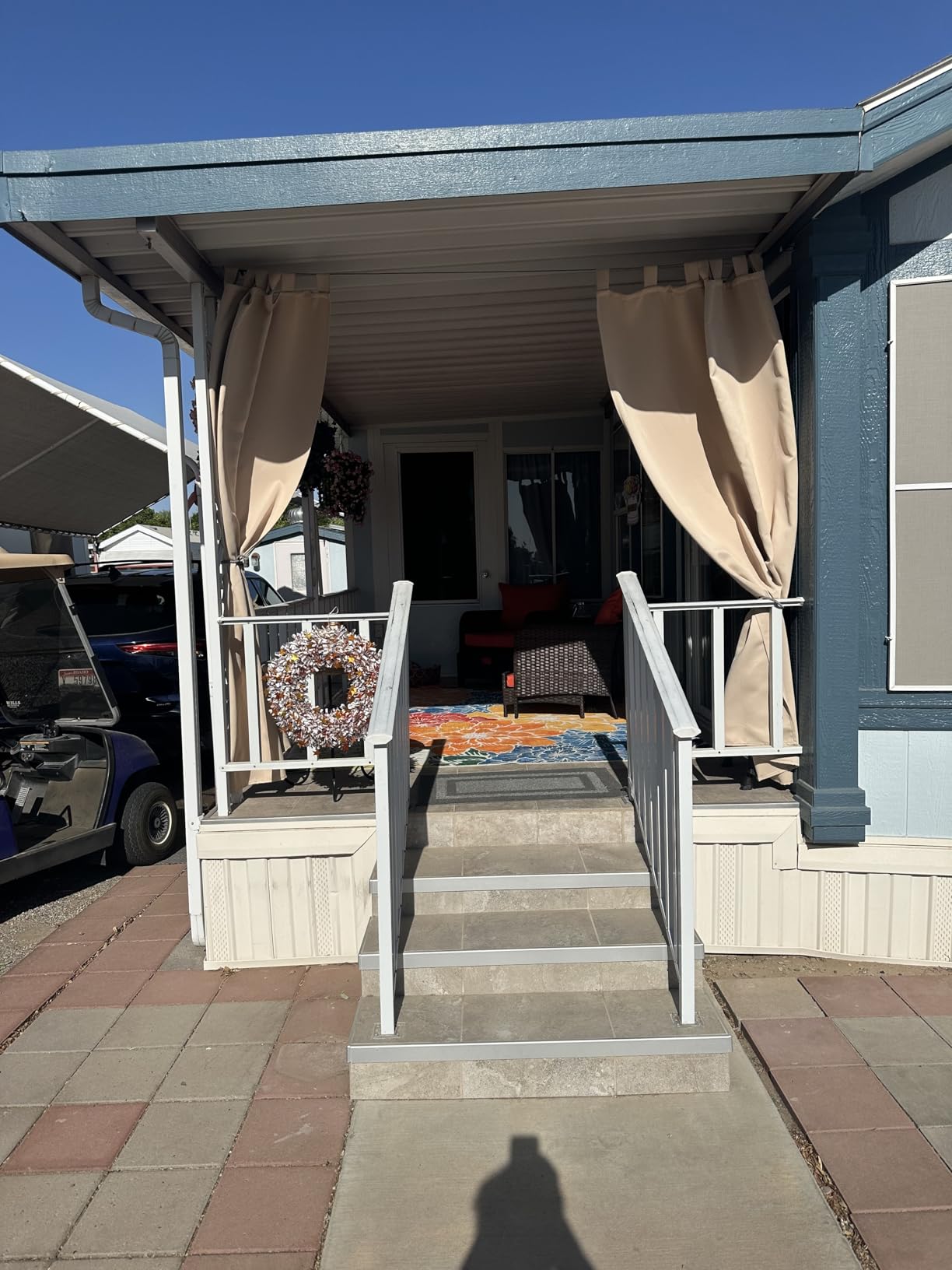 NICETOWN Outdoor Curtains for Patio Waterproof 84