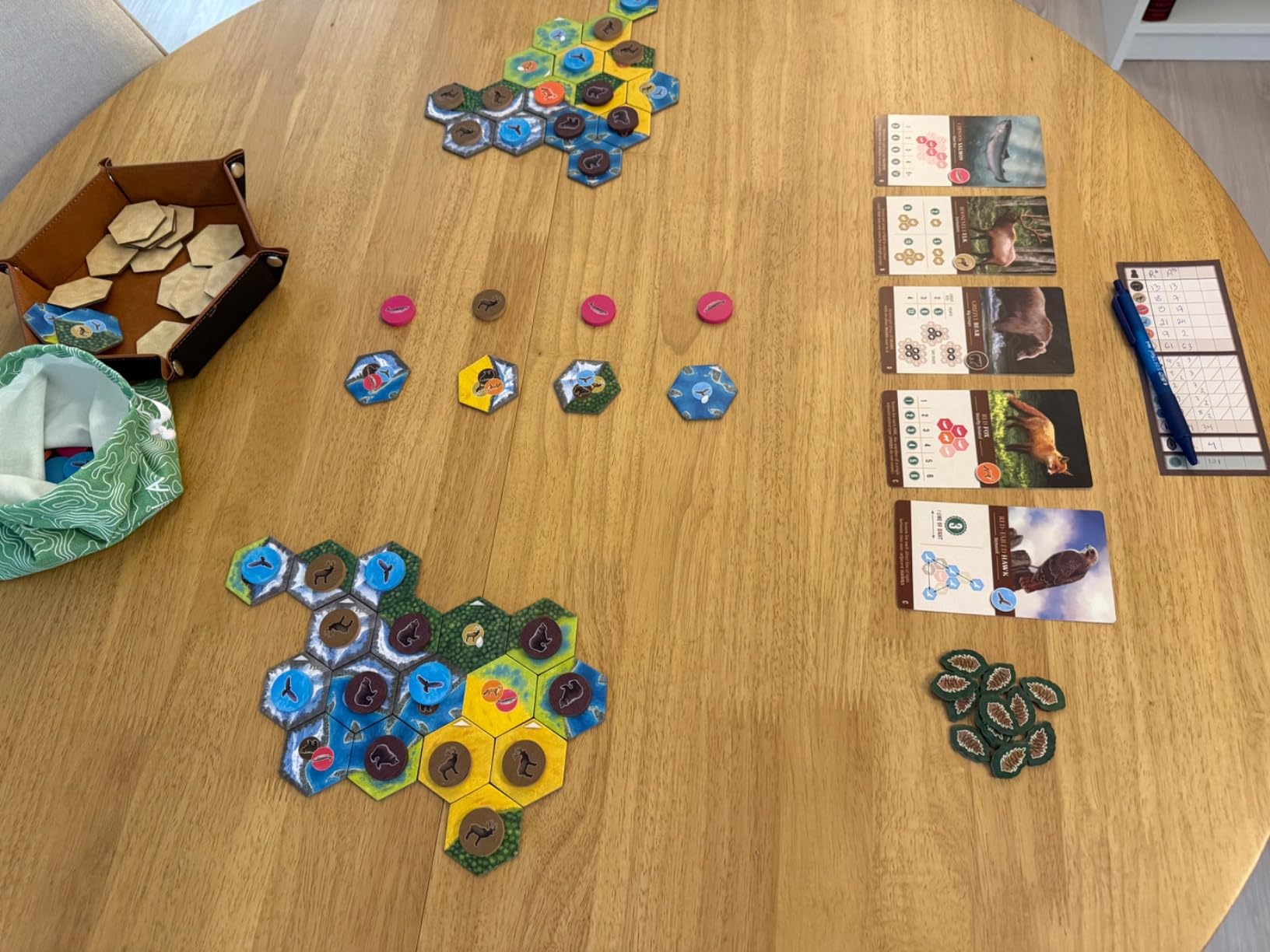 Cascadia, Award-Winning Cozy Nature Board Game Set in the Pacific Northwest | 1-4 Players, Ages 10+, 30-45 Mins, Relaxing Tile-Laying, Build Habitats, Place Wildlife & Create Wildlife Corridors customer photo 1