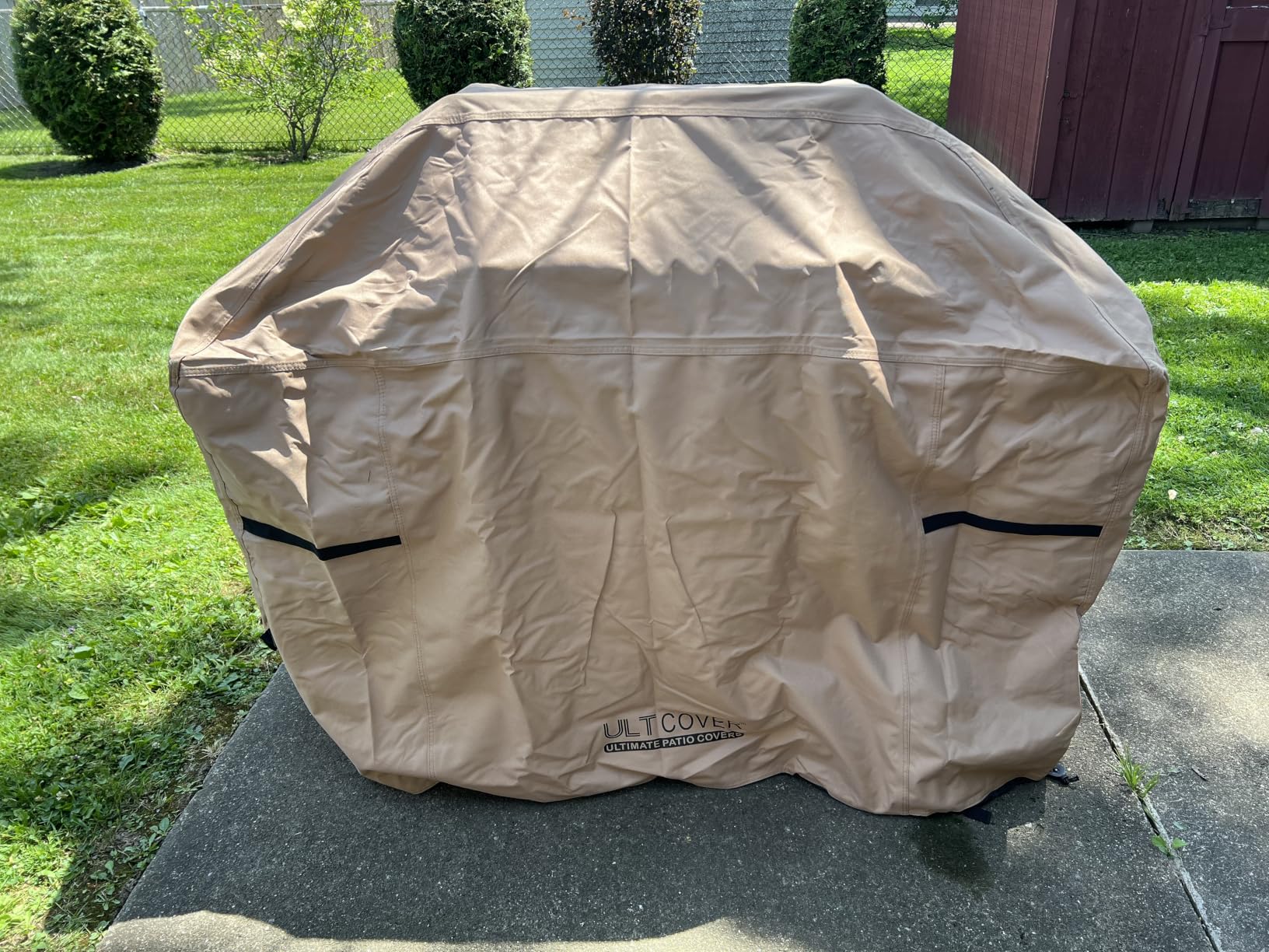 ULTCOVER Waterproof Grill Cover 64 inch, Heavy Duty BBQ Cover for 4-6 Burners Outdoor Gas Barbecue Grill customer photo 1