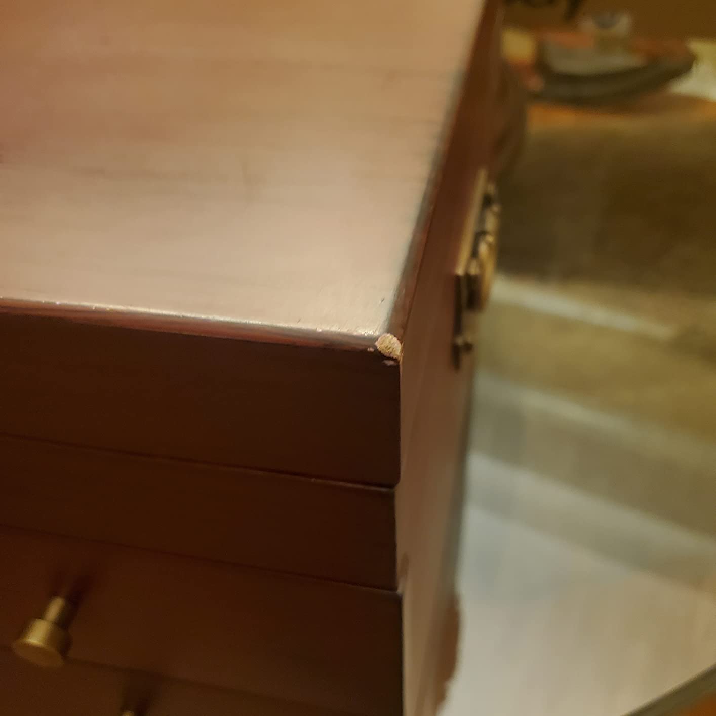 Royalty Art Fine Silverware Storage Box with Drawer, 15x11x9 In | Large kitchen counter organizer for flatware and utensils, decorative home decor customer photo 2