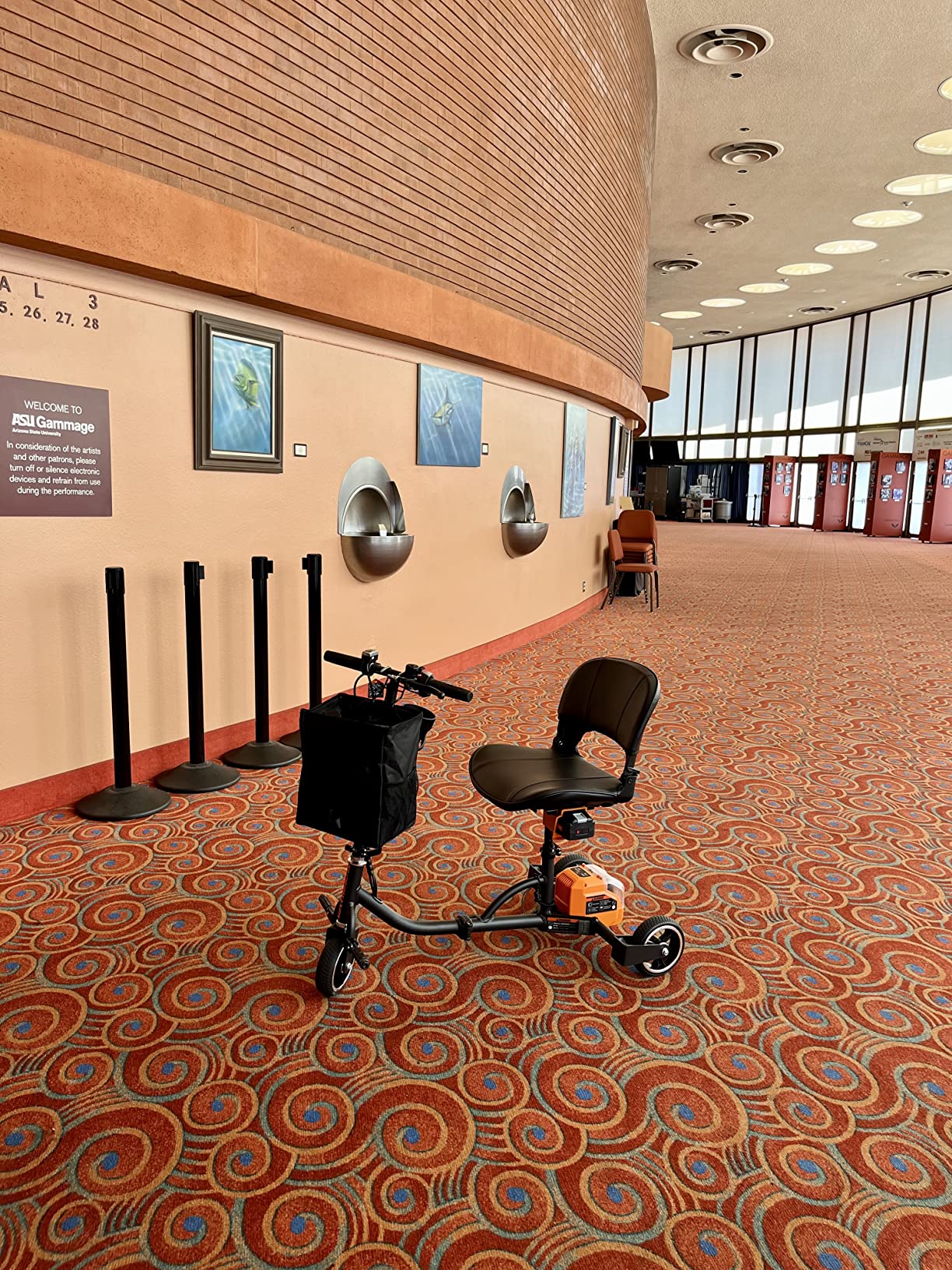 SuperHandy Passport Mobility Scooter for Adults- Foldable, 3 Wheel, Airline Travel Friendly - 13 Mile Range, Includes 2 Removable 44.4V Lithium-ion Batteries & Charger (275 Lbs) customer photo 2