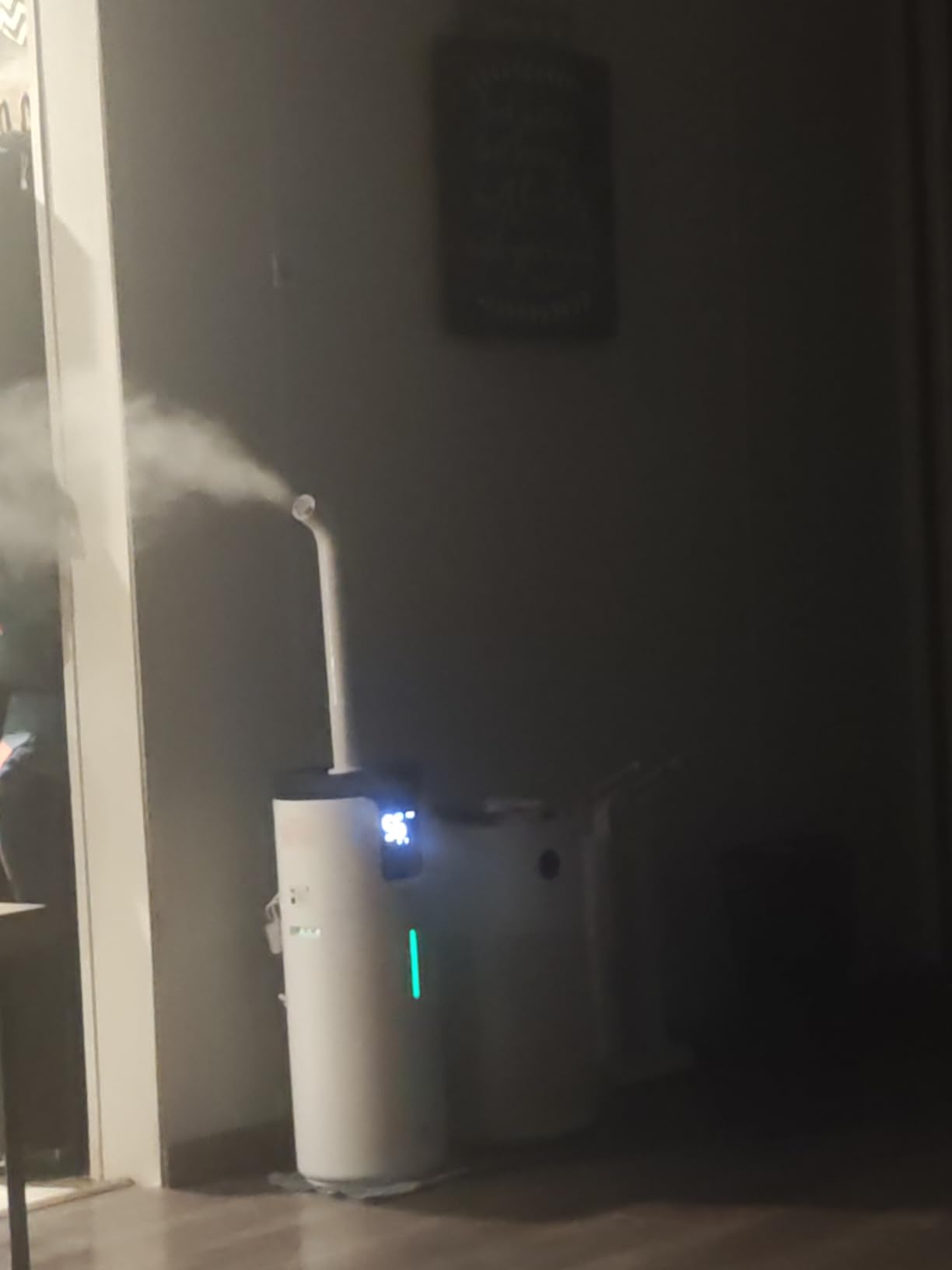 16L Cool Mist Humidifier Large Room Whole House & Commercial 1500 sq.ft | Top Fill Ultrasonic Air Humidifier for Bedroom Office Plants | Extension Tube, Night Light, Aroma Tray, Remote, Quiet, White customer photo 1