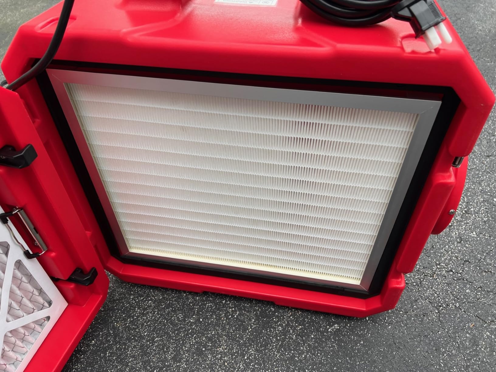 MOUNTO HEPA500 Commercial 500cfm Air Purifier Hepa Air Scrubber Negative Air Machine Roto-Molded (Blue) customer photo 1