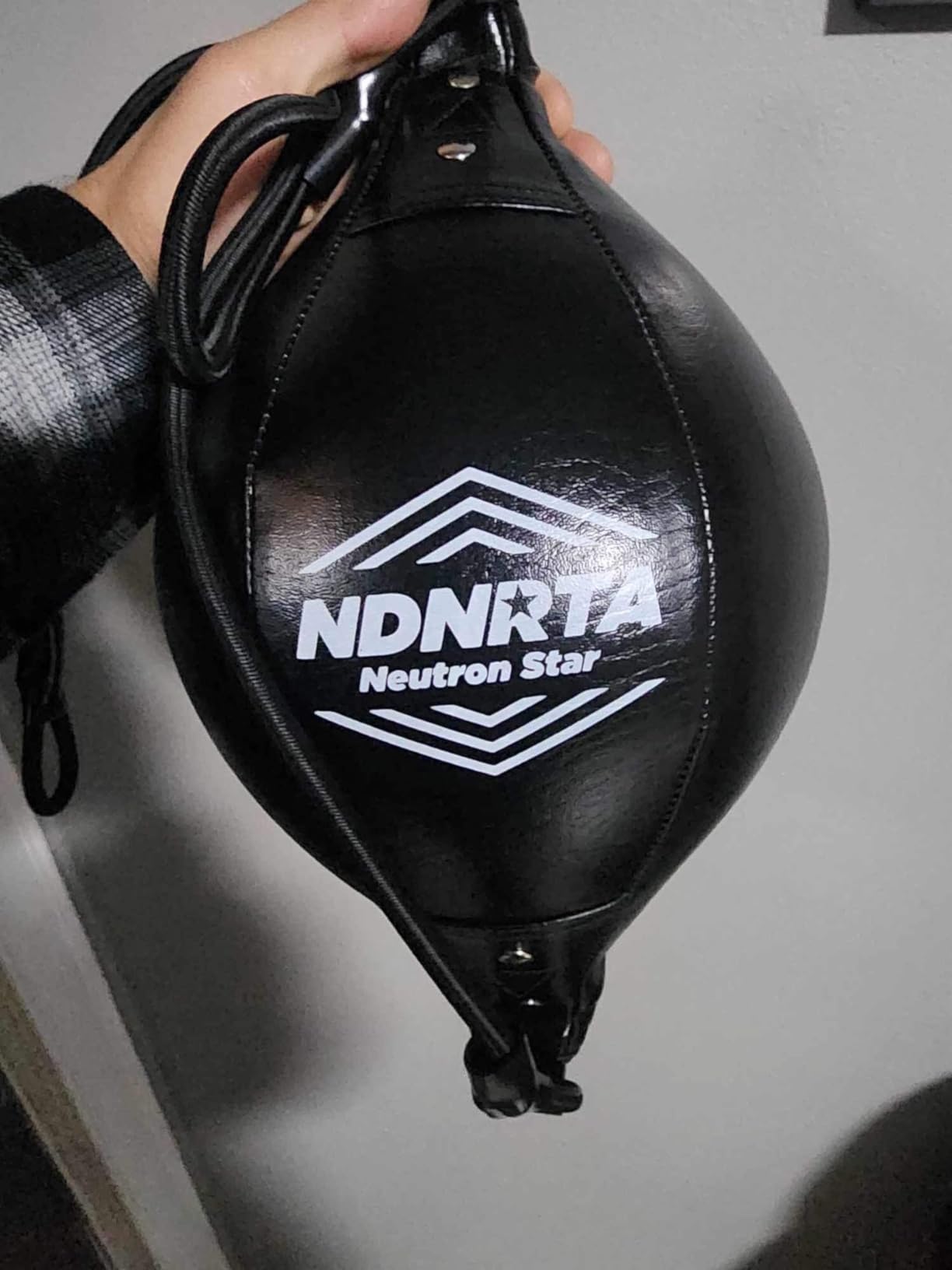 Double End Bag, (Classic Style Upgraded), Improve Reaction Speed, Boxing Equipment, Durable, Double End Punching Bags, Home Gym, Floor to Ceiling, for Boxing customer photo 2