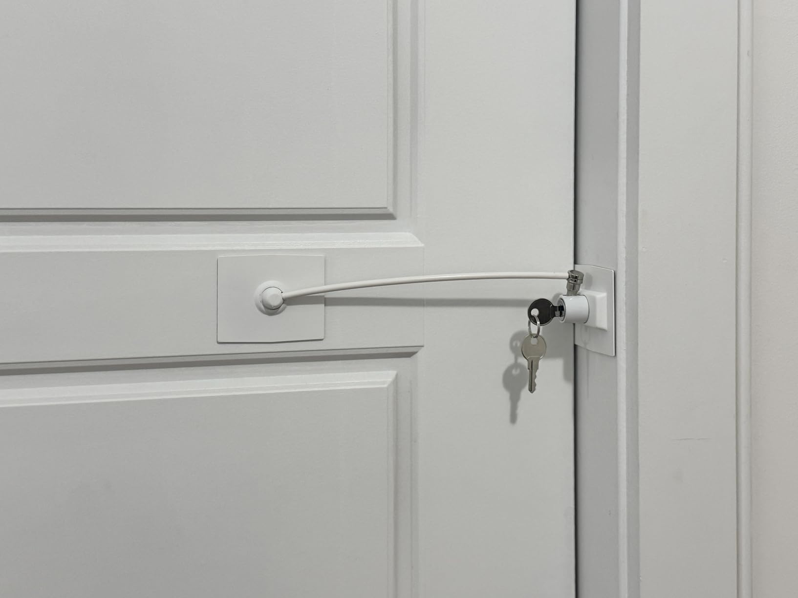 2-Pack Guardianite Premium Refrigerator Lock with Built-in Keyed Lock (2-Pack Black) customer photo 2