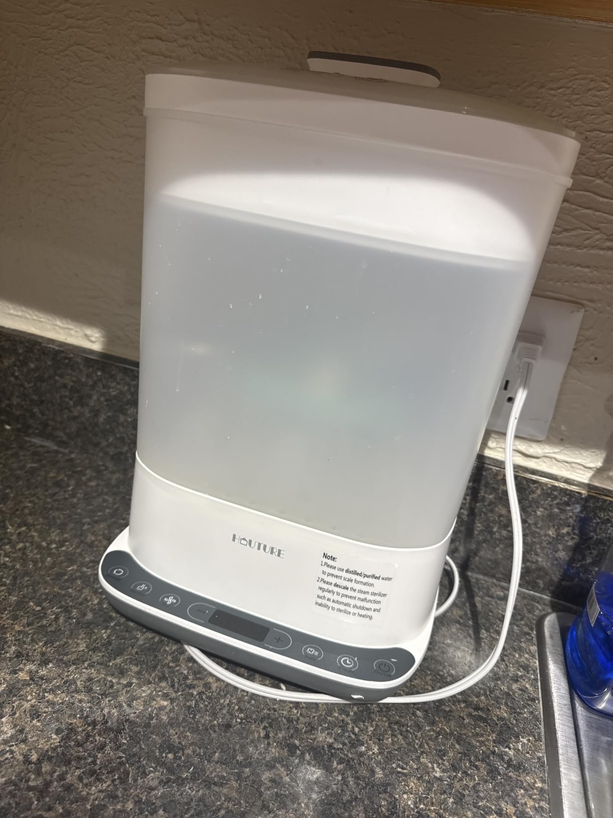 HAUTURE 6-in-1 Baby Bottle Sterilizer and Dryer, Large Capacity 10 Bottles customer photo 1