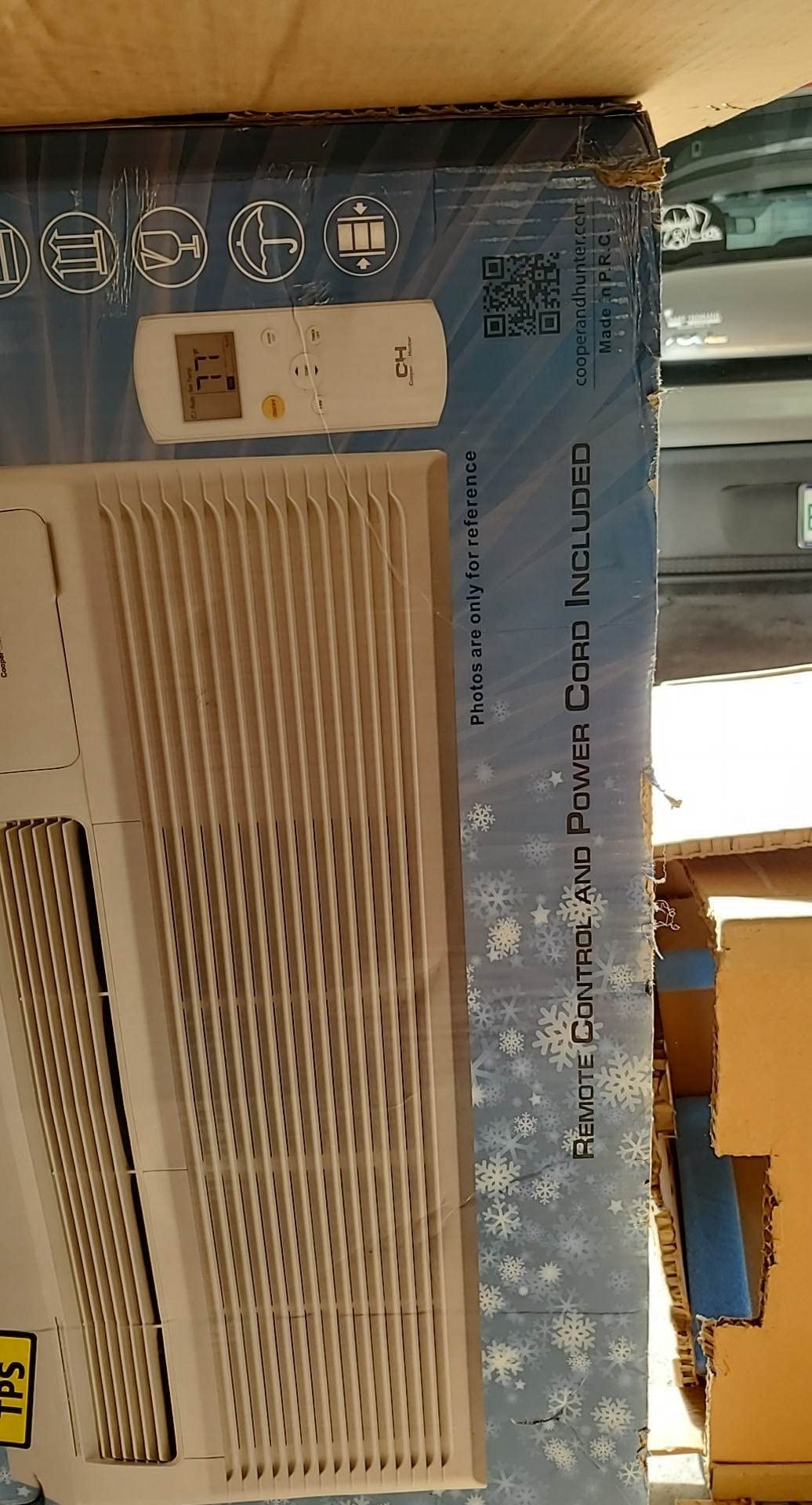 Cooper & Hunter 9,000 BTU PTAC with Heating & Wireless Smart Kit | 0.75 Ton, Heat Pump, R32 Refrigerant, 3.5kW Electric Heater, Remote, Power Cord, Packaged Terminal AC customer photo 1