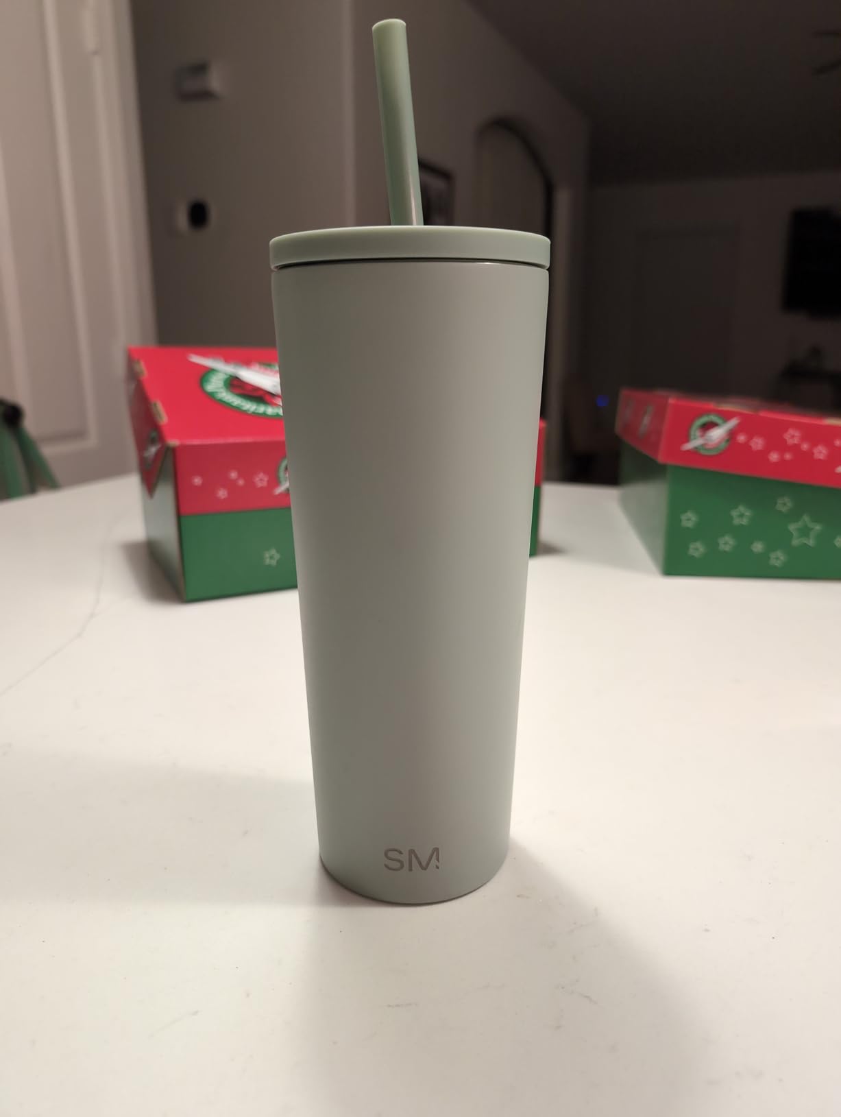 Simple Modern Iced Coffee Tumbler, Insulated | 28oz | Sea Glass Sage customer photo 2