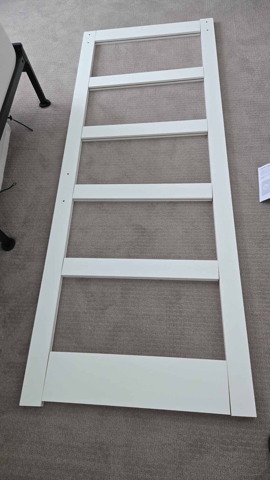 36x84 Inch Glass Sliding Barn Door Slab and 6.6ft Hardware Kit Included, 5 Frosted Glass, LVL Wood Panel Covered with White Water-Proof Scratch-Proof PVC Surface, Simple DIY Assembly customer photo 2