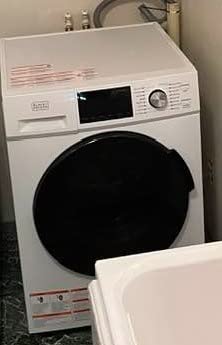 BLACK+DECKER Washer and Dryer Combo, 2.7 Cu. Ft. All In One Washer and Dryer with LED Display & 16 Cycles customer photo 1