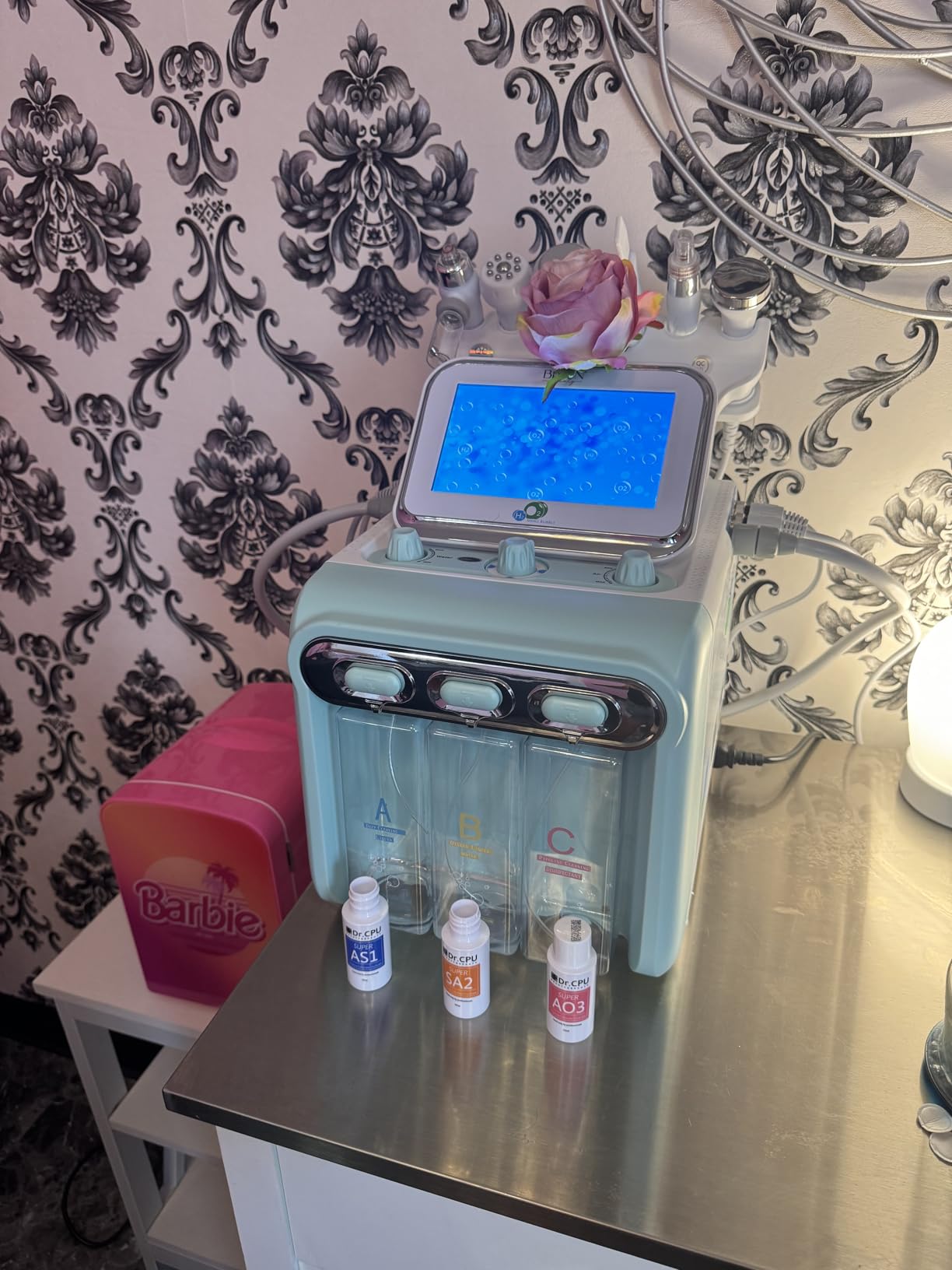BRÜUN Facial Care Machine - A 7 in 1 Multifunctional Face Care Device for Skin Moisturizing - A Vacuum Cleaning Jet for Home and Beauty Salon customer photo 1