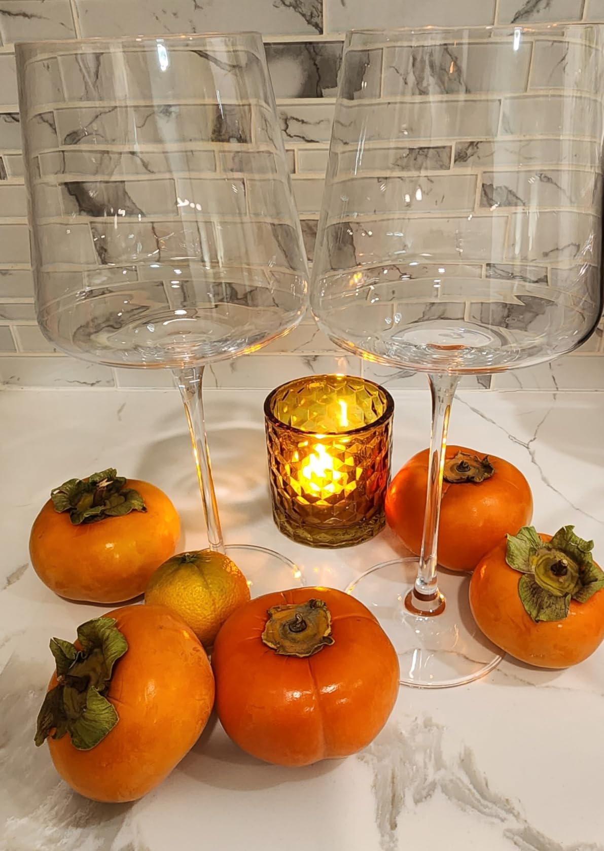 coccot Wine Glasses Set of 6, Crystal White Wine Glasses, Red Wine Glass Set, Wine Glasses Long stem, Clear Lead-Free Premium Blown Glassware (18.5oz, 6 pack) customer photo 2