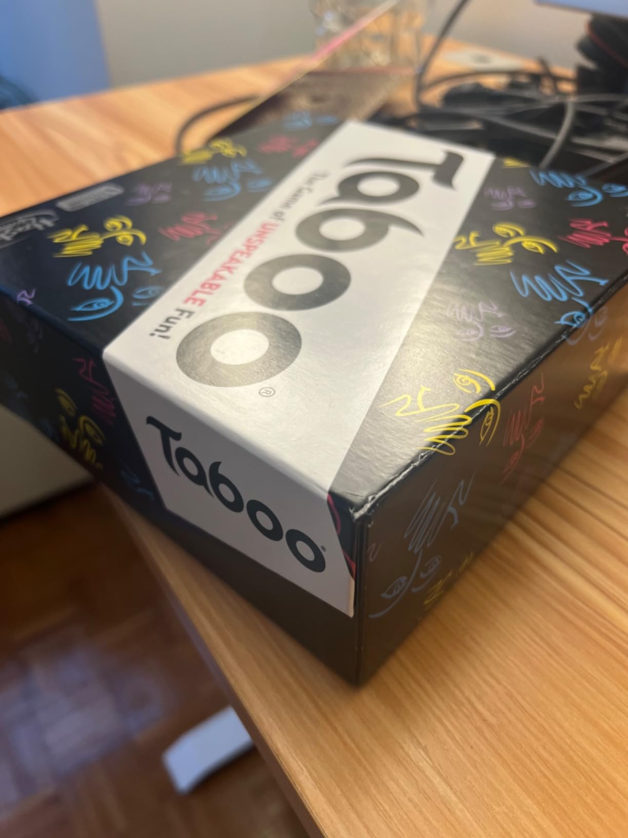 Hasbro Gaming Taboo Classic Game, Party Word Guessing Game for Adults and Teens, Board Game for 4+ Players Ages 13 and Up customer photo 1