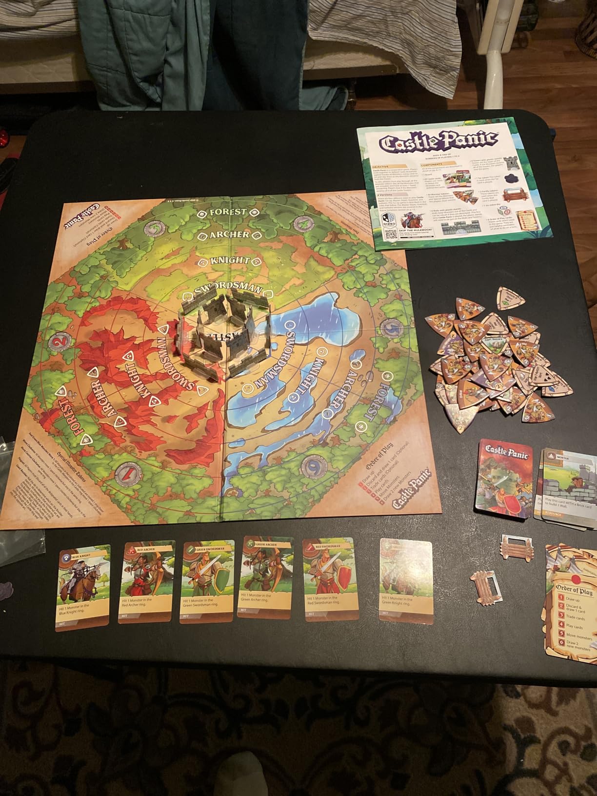 Fireside Games Castle Panic 2nd Edition Fantasy Board Game | Cooperative tower defense customer photo 2