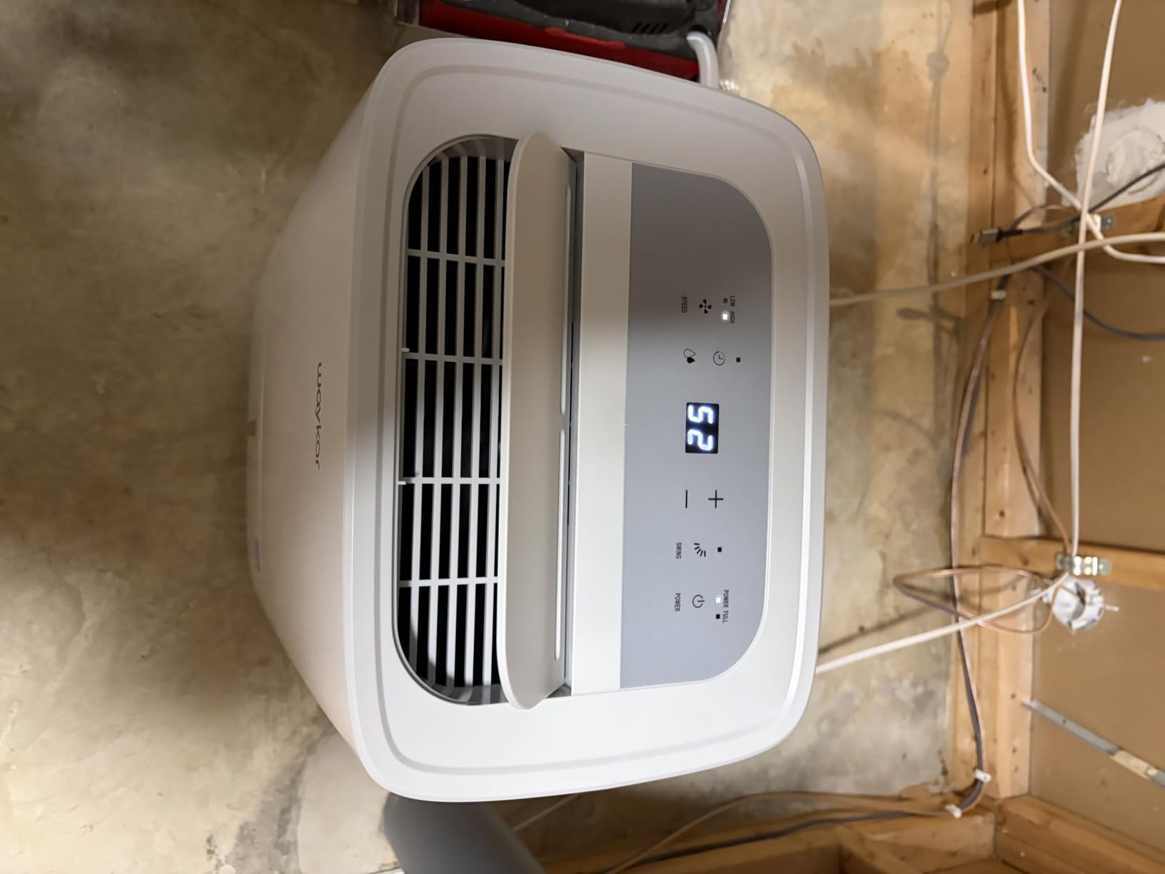 Waykar 150 Pint 7000 Sq.Ft Dehumidifier for Basement with Drain Hose & Tank | 90° Auto Swing, 30%-80% Humidity Control for home, Continuous drainage support, Whole-House Dehumidification, Auto-defrost customer photo 2