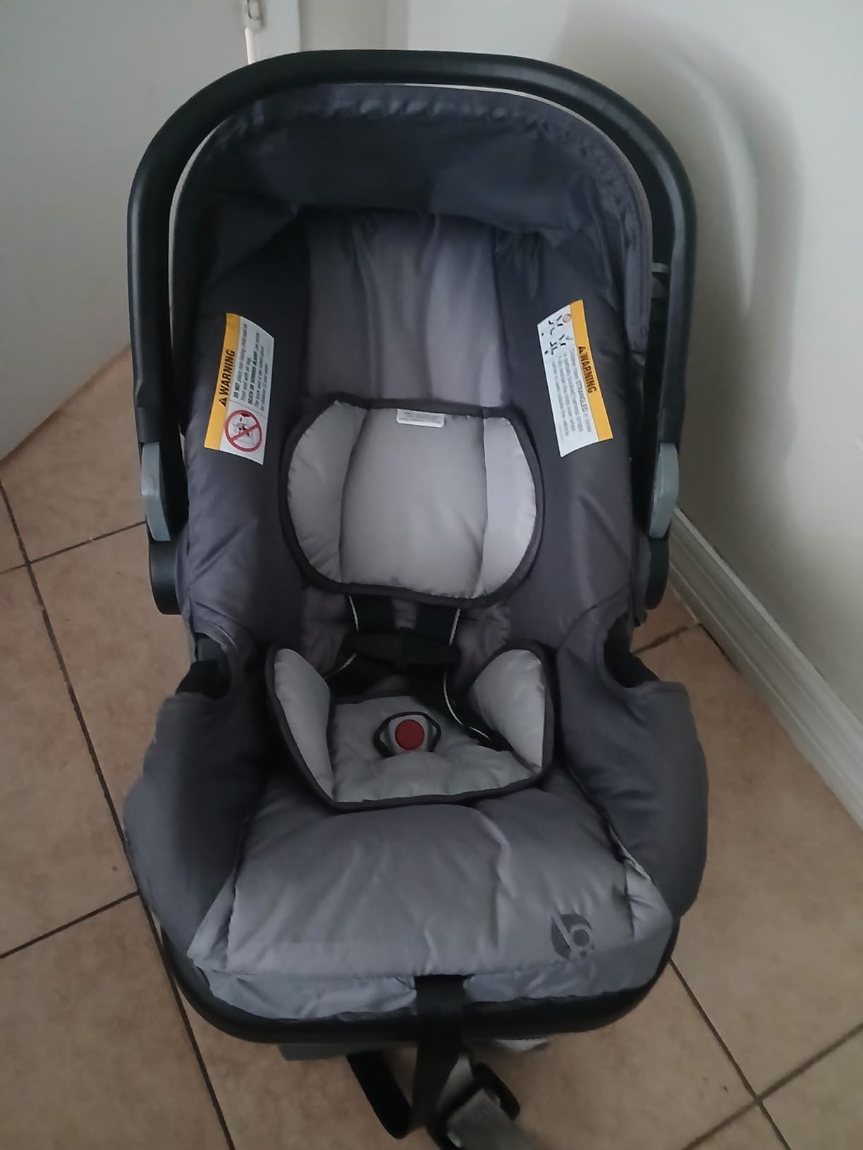 Baby Trend EZ-Lift Plus Infant Car Seat, Ultra Grey - Newborn Comfort Padding, Lightweight Carry Build, Adjustable Harness System customer photo 1