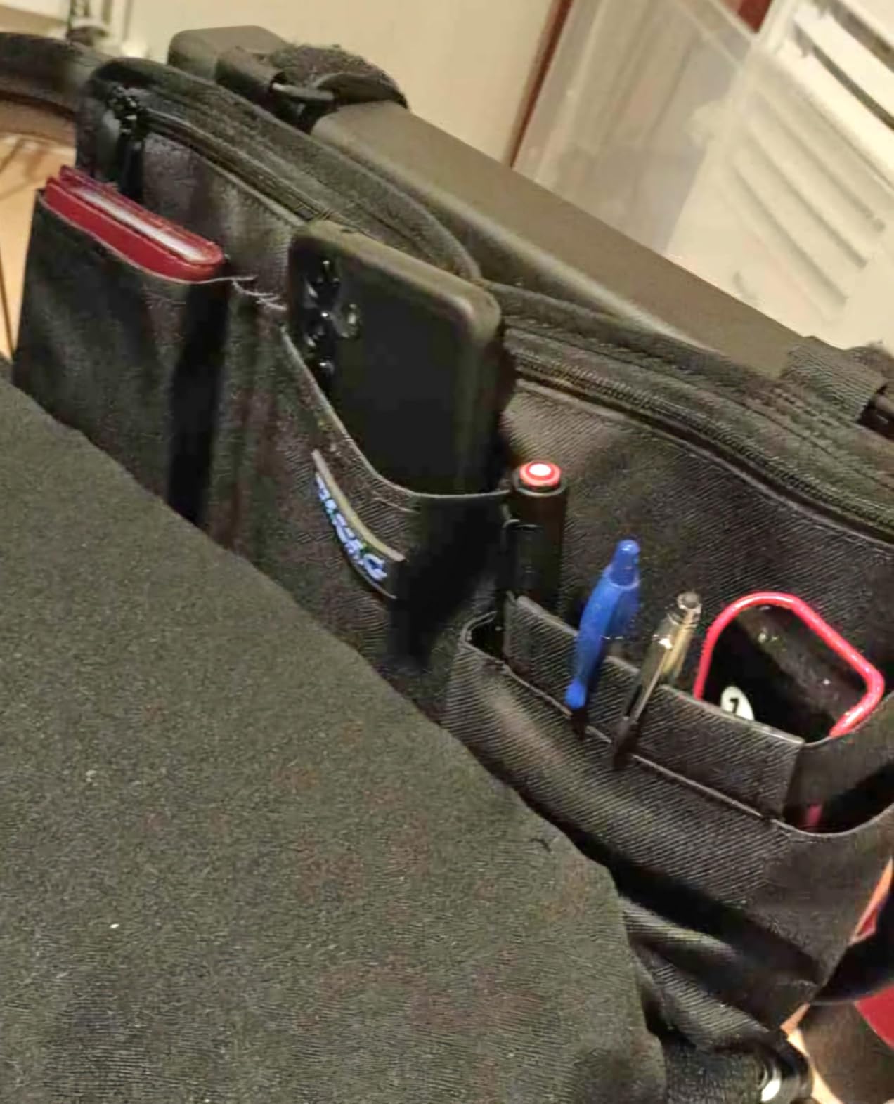 Wheelchair Side Bag, Wheel Chair Armrest Pouch Accessories with Cup Holder | Storage Bag for Walker, Rollator, Scooter, Electric Wheelchairs, Ideal Gift for Mother's Day & Father's Day customer photo 2