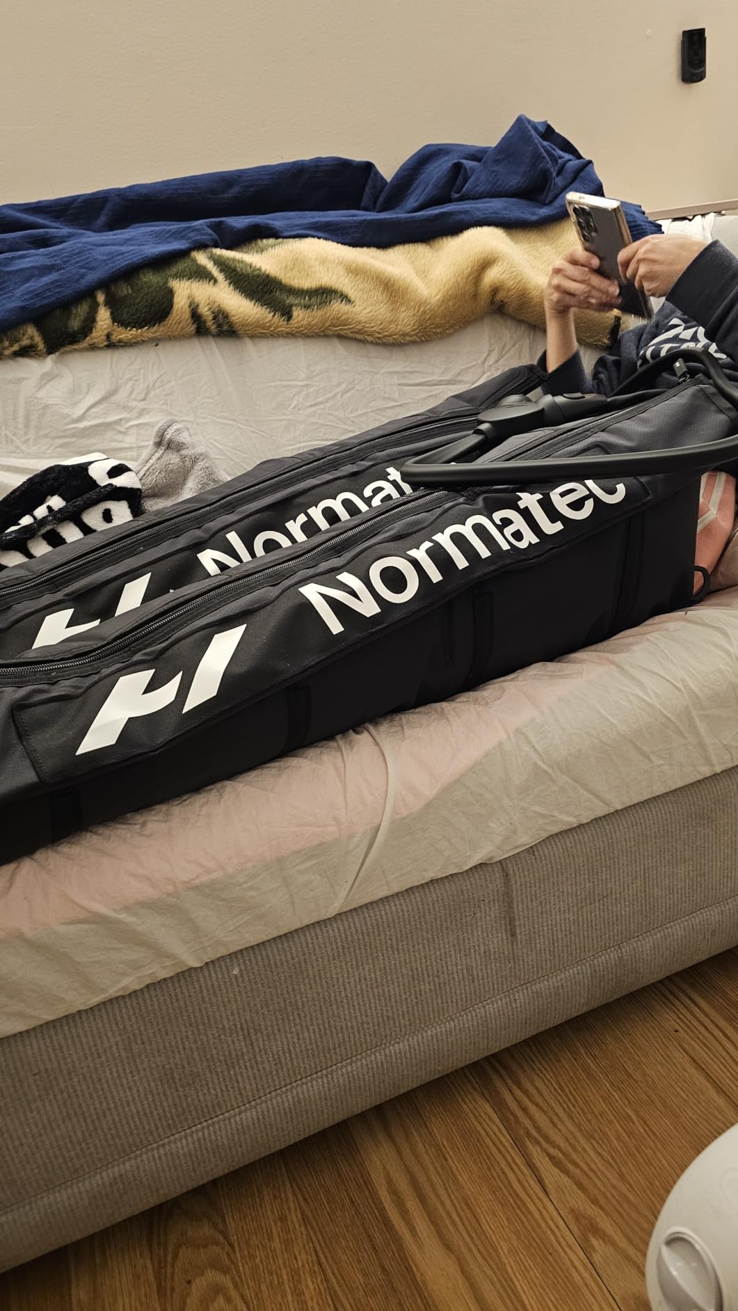 Hyperice Normatec 3 - Recovery System with Patented Dynamic Compression Massage Technology (Normatec 3 Standard Size Legs) customer photo 1