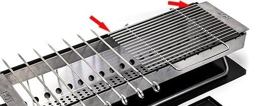 Hickory Summit Hibachi Grill Outdoor Complete Kit - Yakitori Grill - Japanese Tabletop Grilling - Konro Mangal - Binchotan Charcoal BBQ - Perfect for the Park and Your Backyard customer photo 1