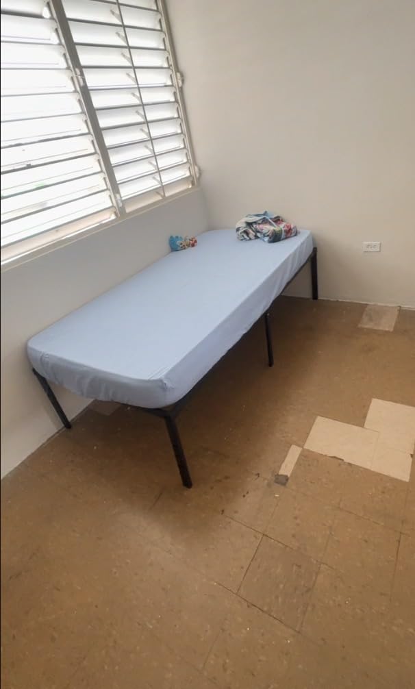 NEW JETO Metal Bed Frame,Twin Size Bed Frame with Storage Space,Heavy Duty Sturdy Mattress Foundation,Easy Assembly,No Box Spring Needed, Black,14 Inch,Twin customer photo 1