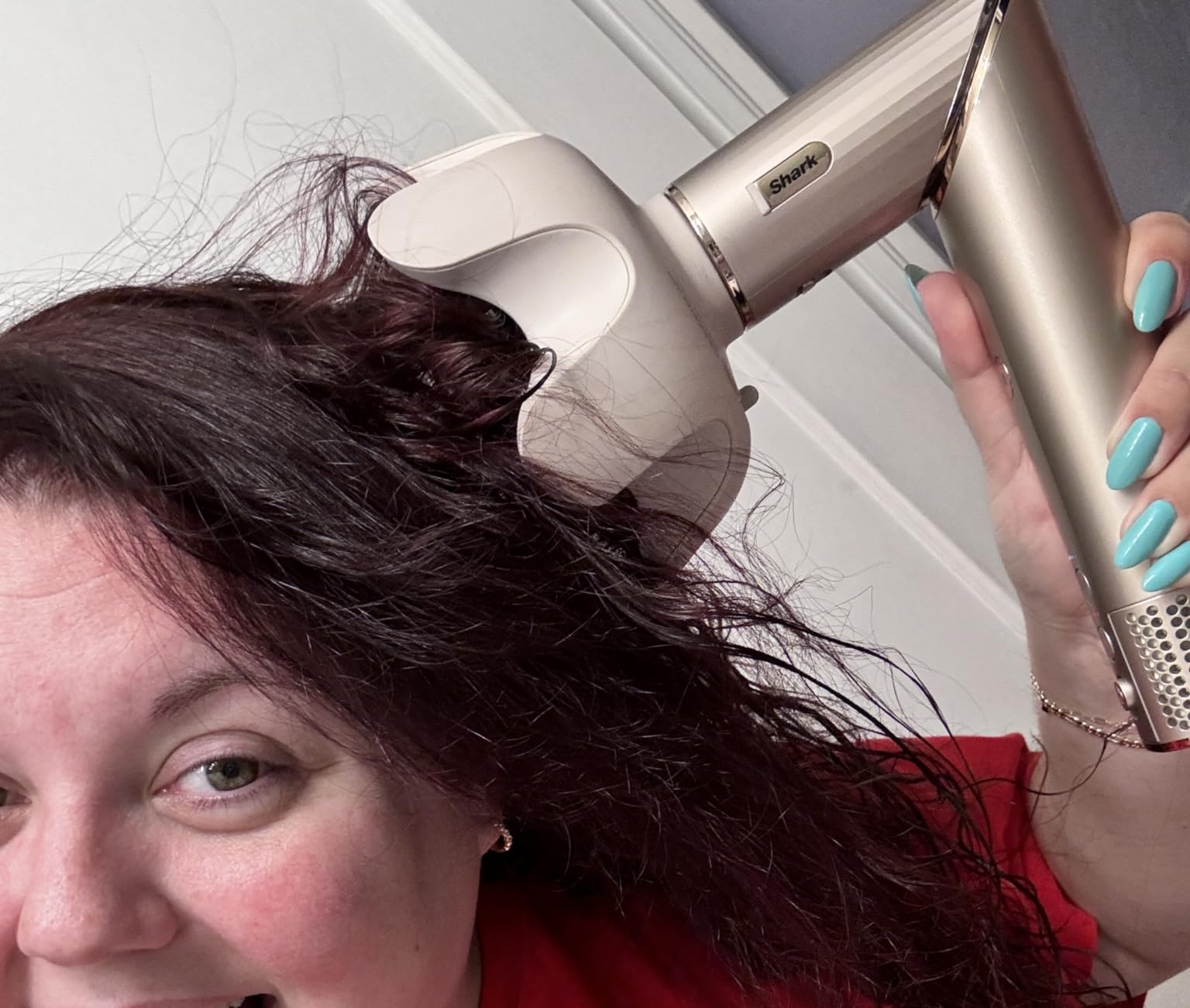 Shark FlexStyle Curl-Defining Diffuser, Attachment for Shark FlexStyle Blow Dryers, Compatible with HD400's Series, Styling Tool for Wavy, Curly, and Coily Hair, Enhance Natural Curls, Stone, XSKHD4DA customer photo 2