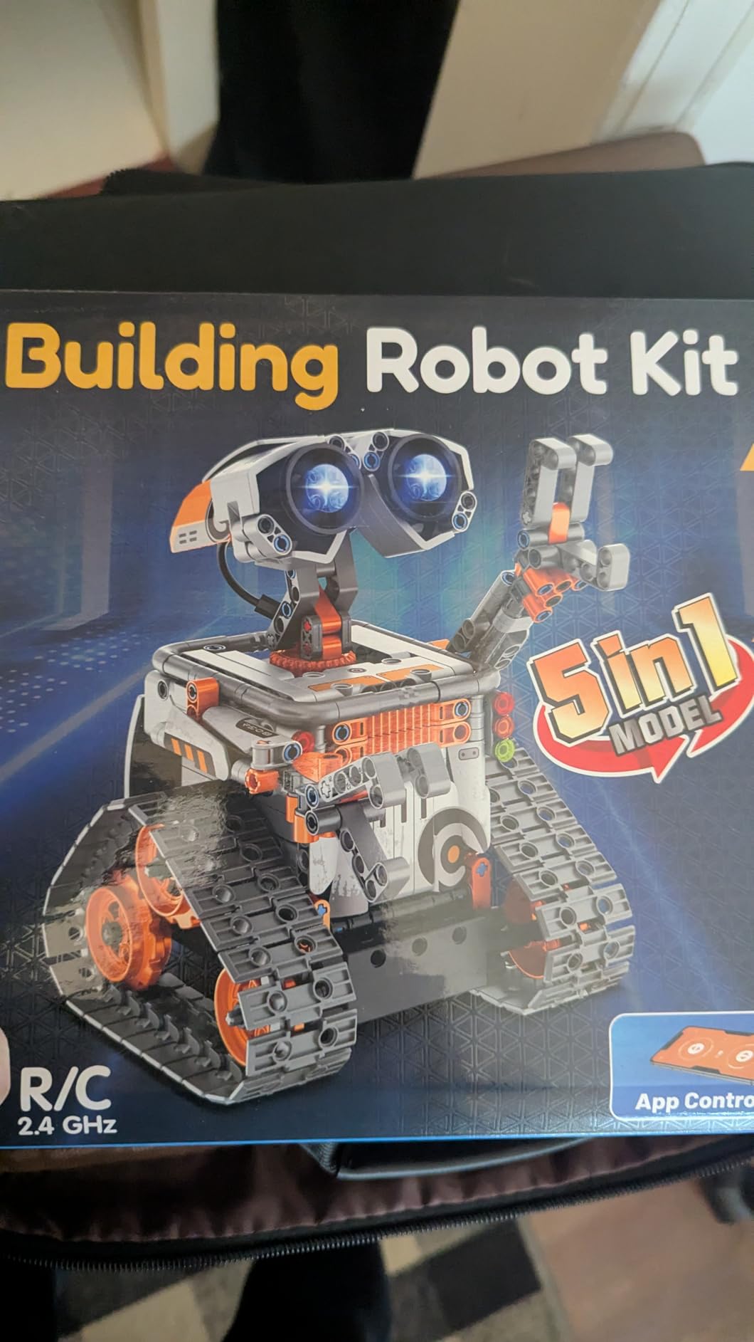 Sillbird STEM Robot Building Kit with Remote Control Gifts for Boys 8-13 | Coding Robotic Set, Educational Birthday Gifts, App-Controlled, Buildable 5in1 Models, Rechargeable Toys for Kids, 488 Pieces customer photo 2