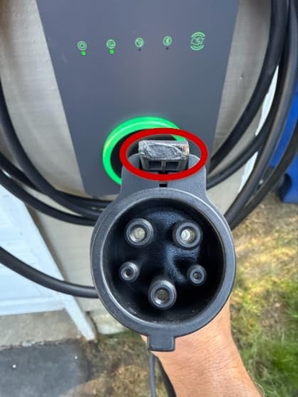 Autel Level 2 EV Charger up to 50Amp, 240V, Indoor/Outdoor Car Charging Station with J1772 Connector, Wi-Fi and Bluetooth Enabled EVSE, 25-Foot Cable, Hardwired, Dark Gray customer photo 2