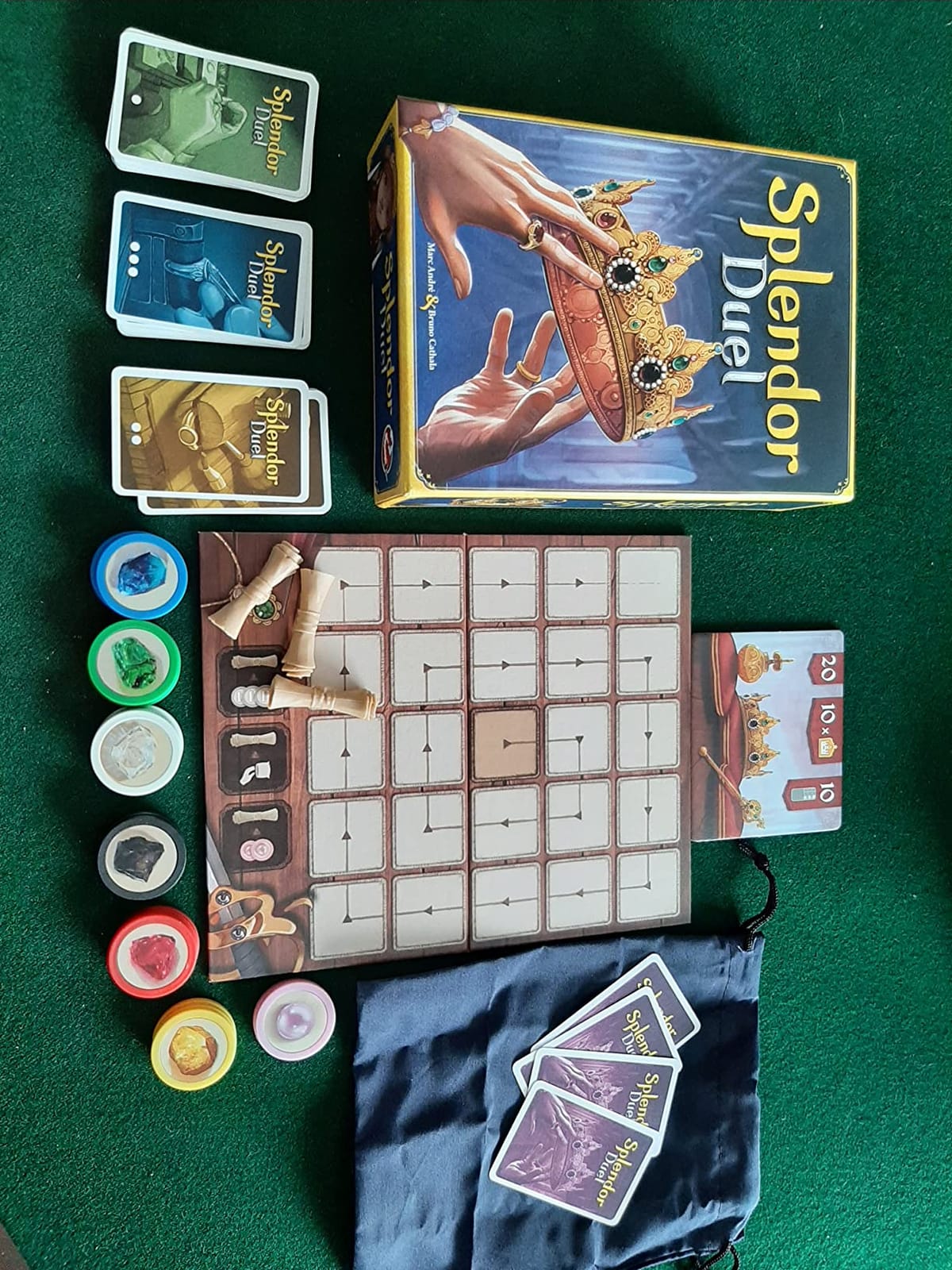 Splendor Duel Board Game - Two-Player Strategy Game for Intense Gem Collecting Battles - Fun Family Game for Kids and Adults, Ages 10+, 2 Players, 30 Minute Playtime, Made by Space Cowboys customer photo 1