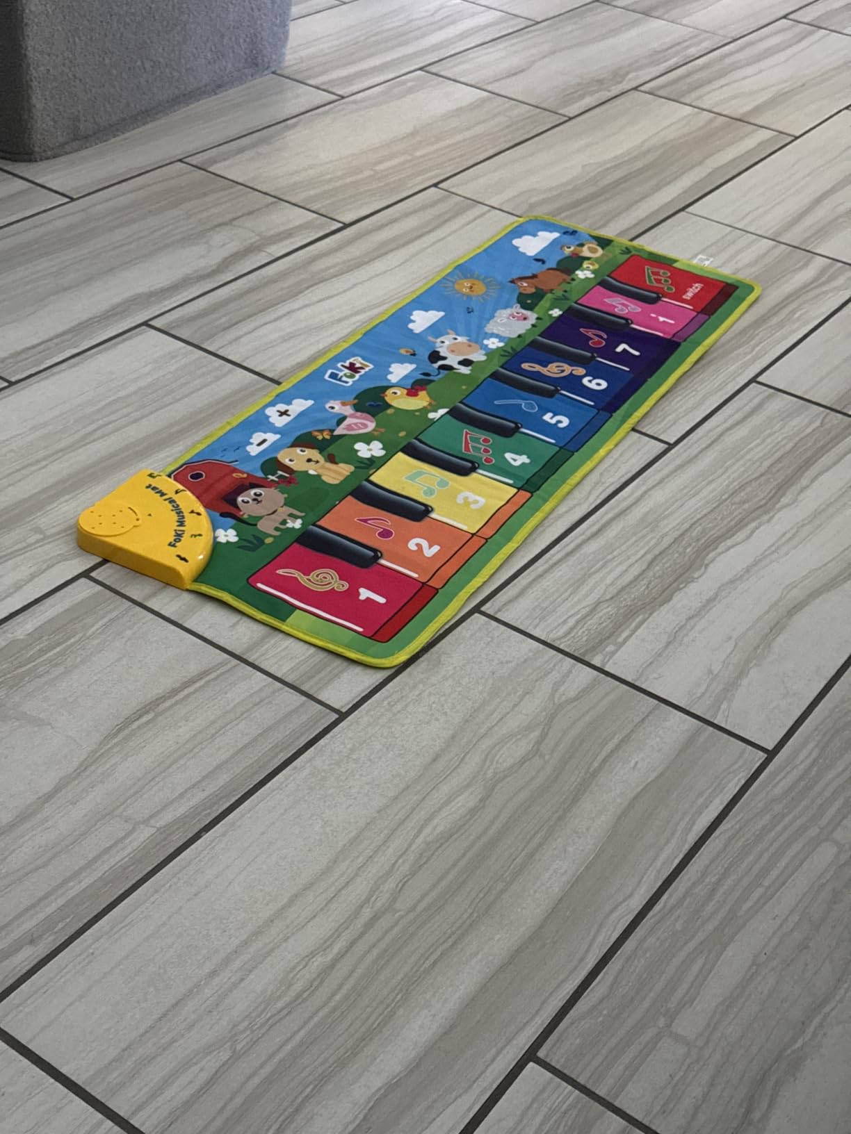 FOKI Floor Piano Mat, Toddler Toys for 1-5 Year Old Baby Boy Girl Gifts customer photo 1