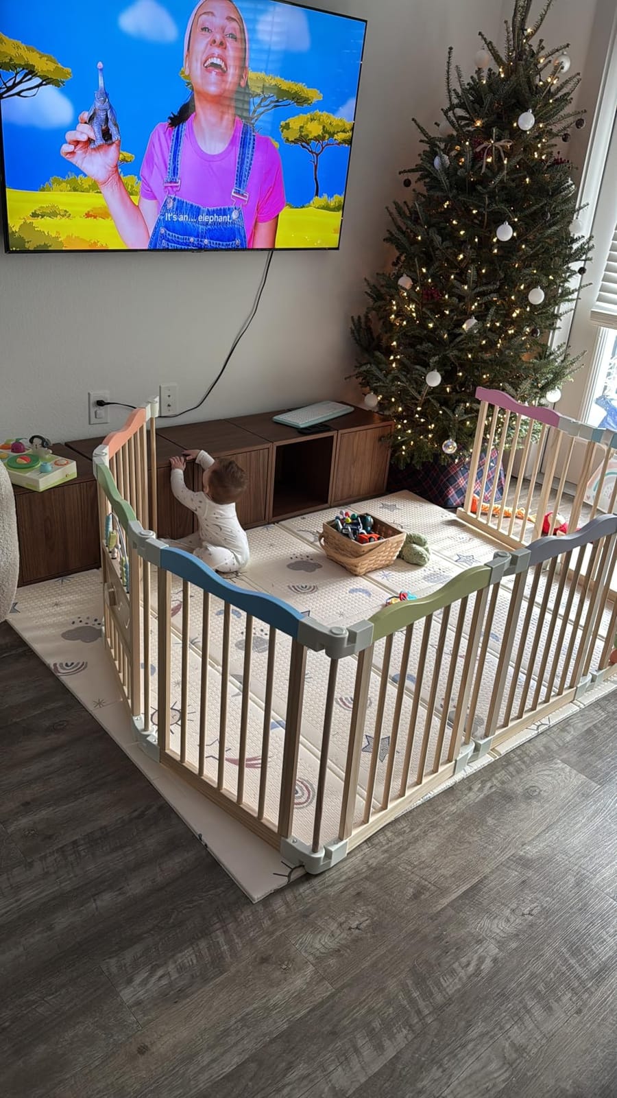 Nuby Reversible Baby Floor Mat | Stars and Sky customer photo 1