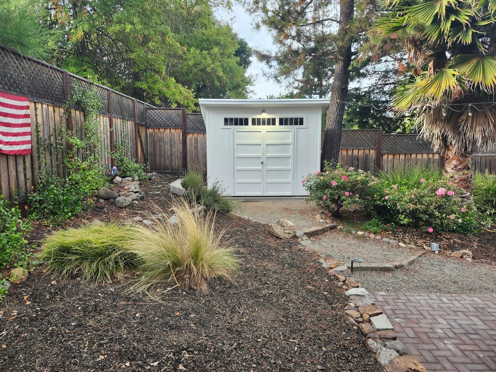 Handy Home Products Olympia 10x7.5 Wood Storage Shed with Floor Kit - Does not Include Paint or Roofing Shingles customer photo 1