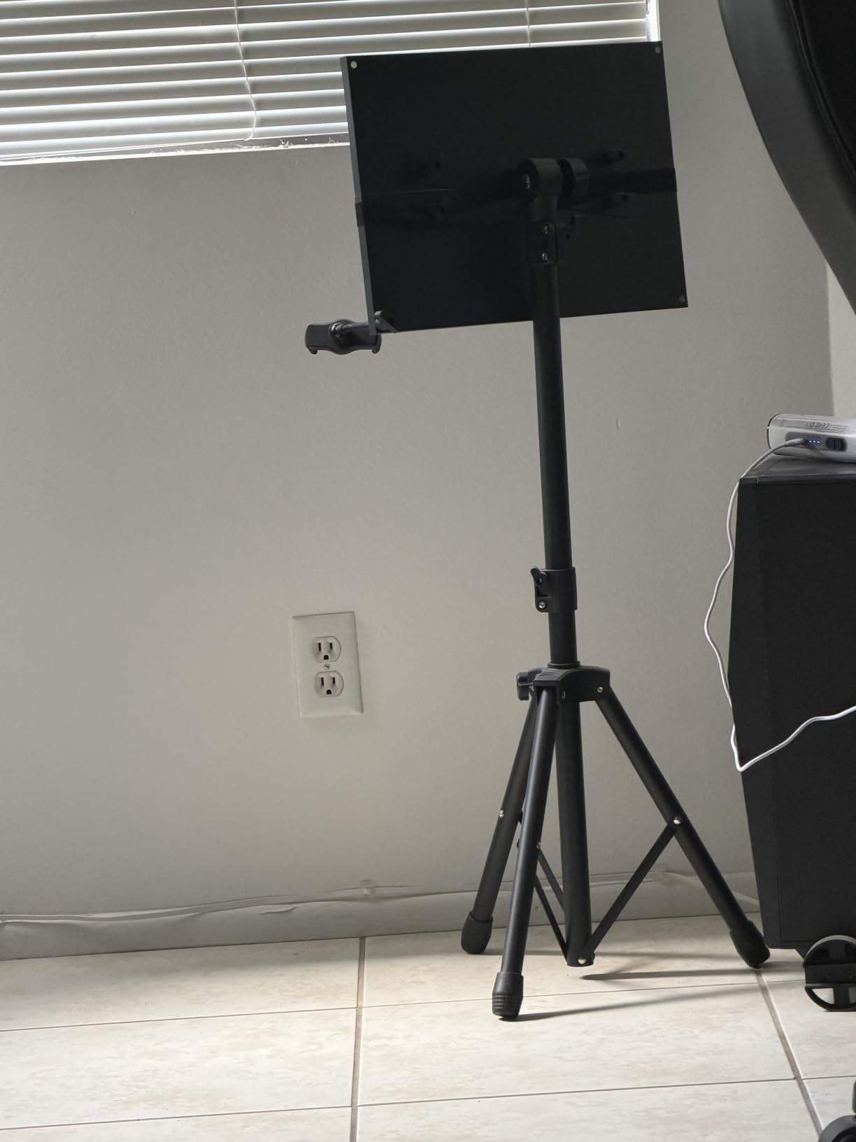 Facilife Projector Stand - Adjustable Height 22 to 63 Inches, Tripod for Laptop & Projector, Outdoor Movies customer photo 1