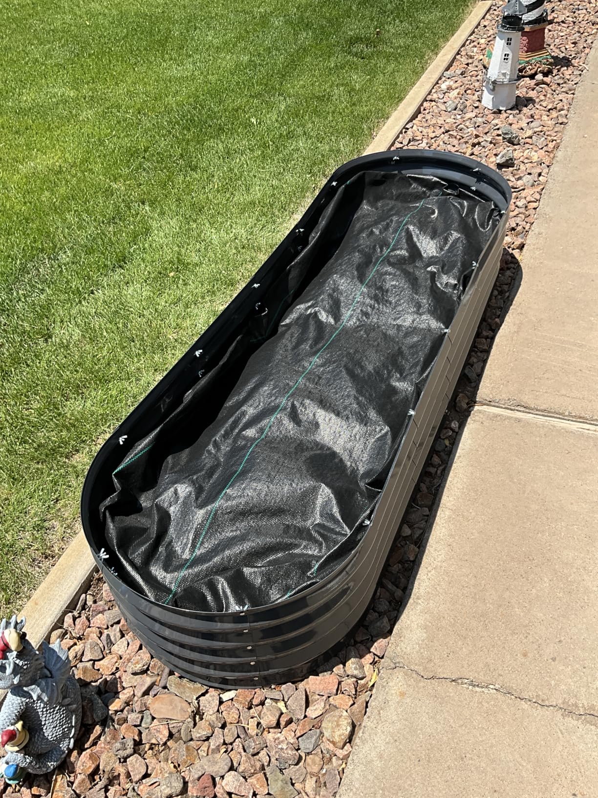 Utopia Home Galvanized Raised Garden Bed Kit 4x2x1ft, Planter Box Raised Garden Beds Outdoor, Easy Assembly Metal Raised Bed for Gardening Vegetables, Fruits, Flowers - Pack of 01 - Silver customer photo 1