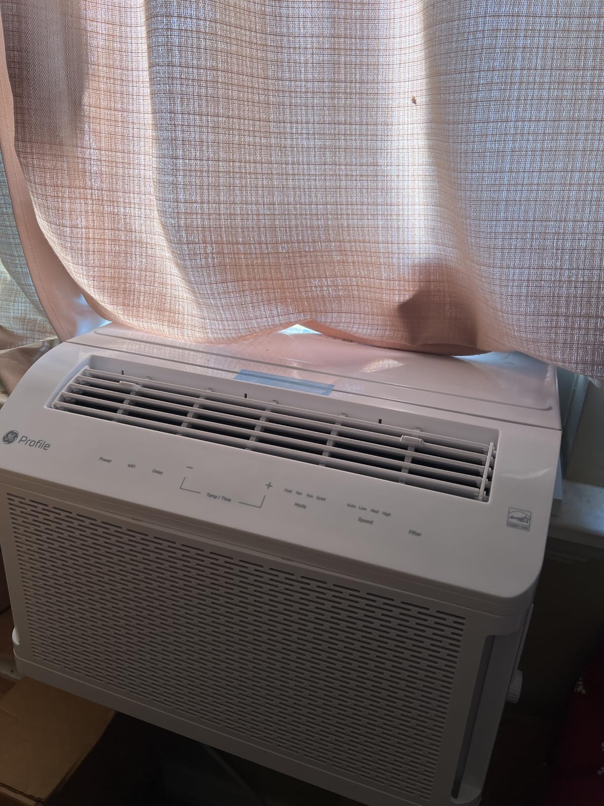 GE Profile ClearView Inverter Window Air Conditioner 10,300 BTU, Ultra Quiet, Full Window View, Cools Up to 450 Sq Ft, Energy Star, WiFi Smart, Remote customer photo 1