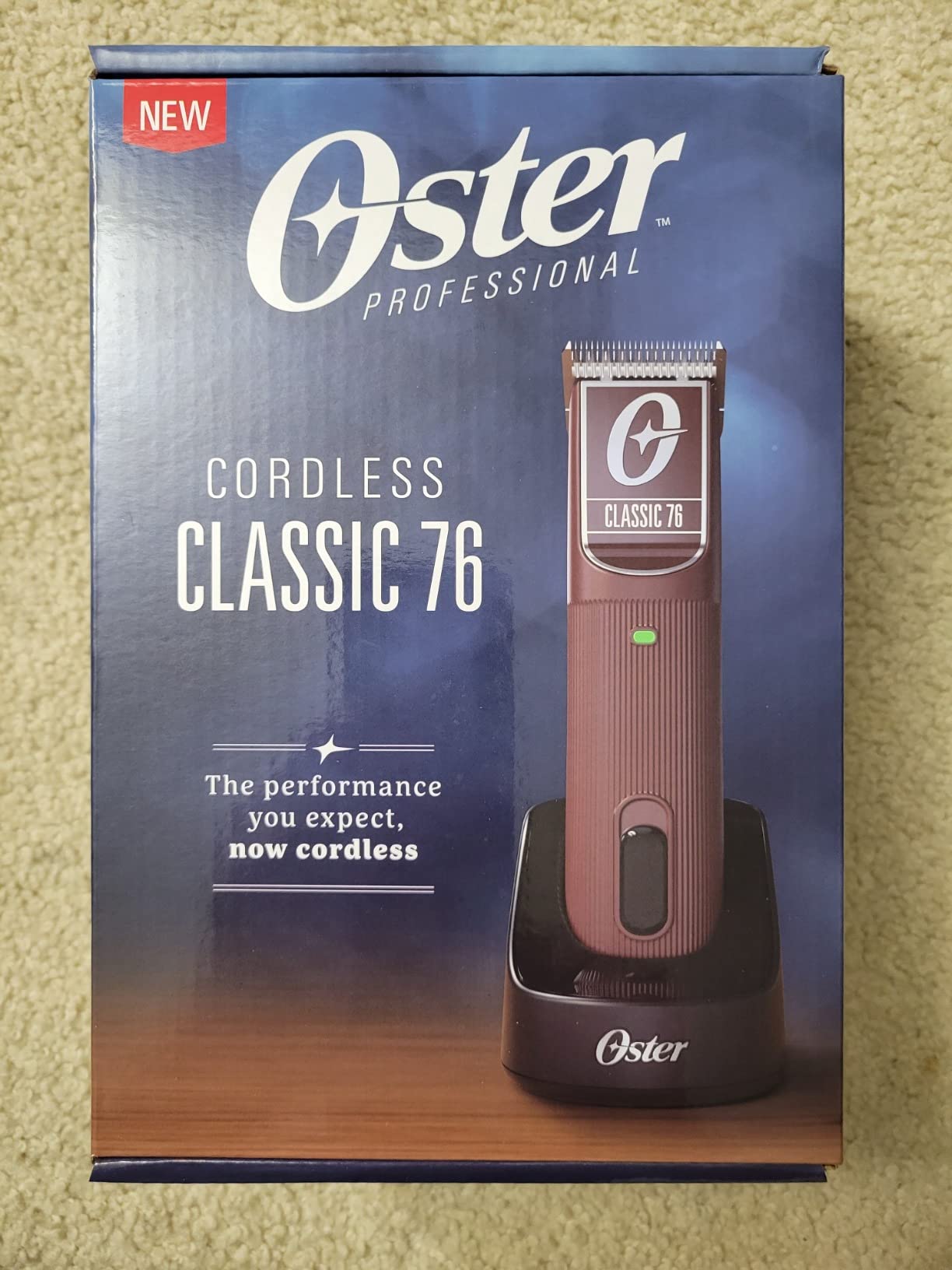 Oster Professional Cordless Classic 76 Hair Clippers for Barbers & Stylists - Classic 76 Professional Hair Clippers - Detachable Stainless Steel Blades, Adaptive Speed, 120-Minute Battery (Black) customer photo 2